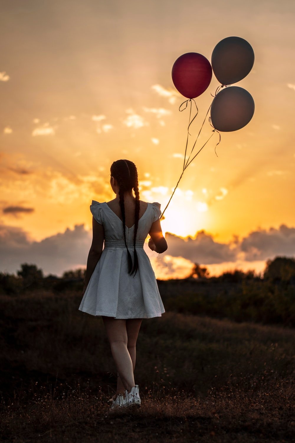 Balloon Girl Picture. Download Free Image
