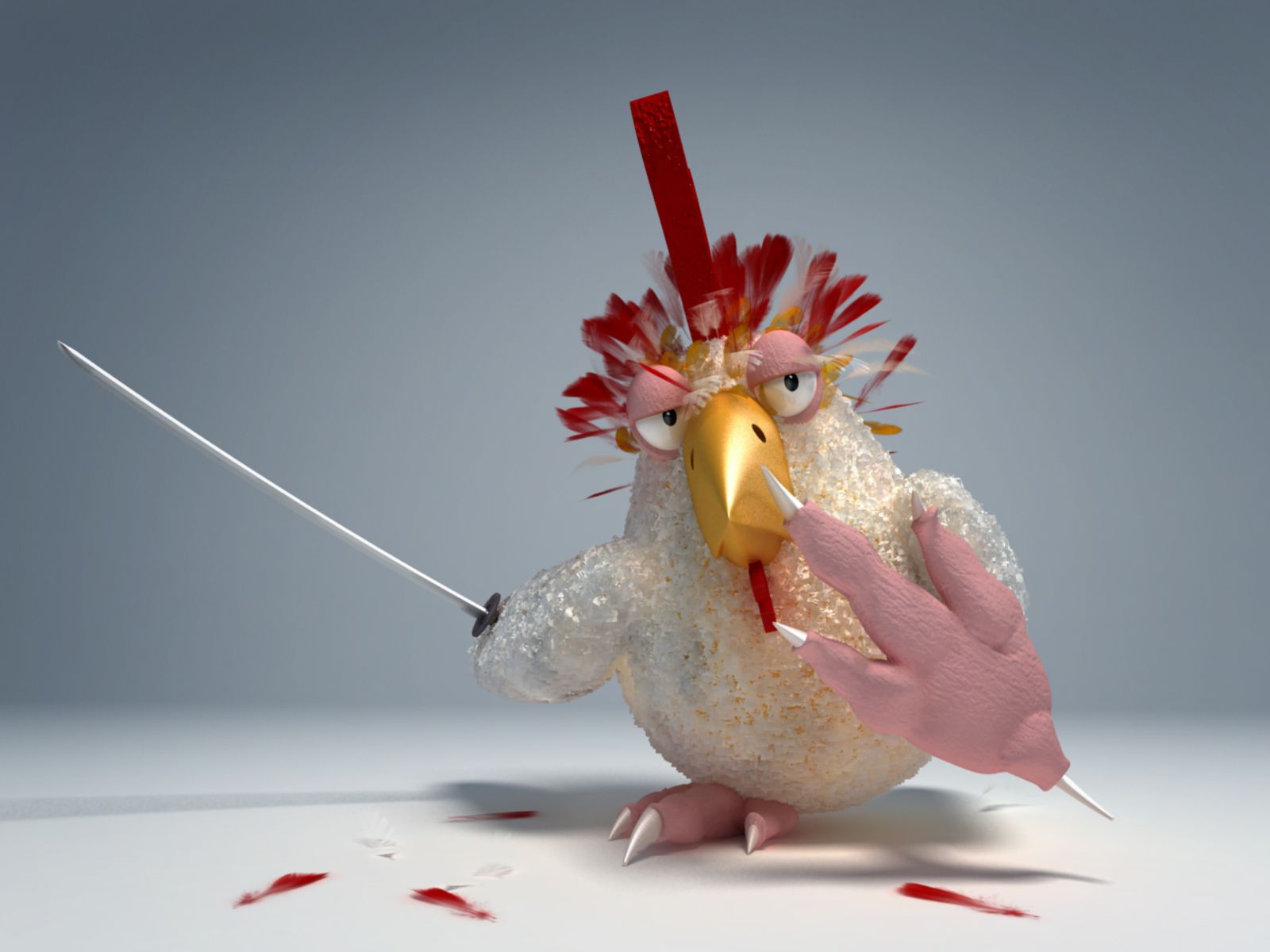 Bad rooster desktop PC and Mac wallpaper. Funny chicken picture, Chicken picture, Chicken funny