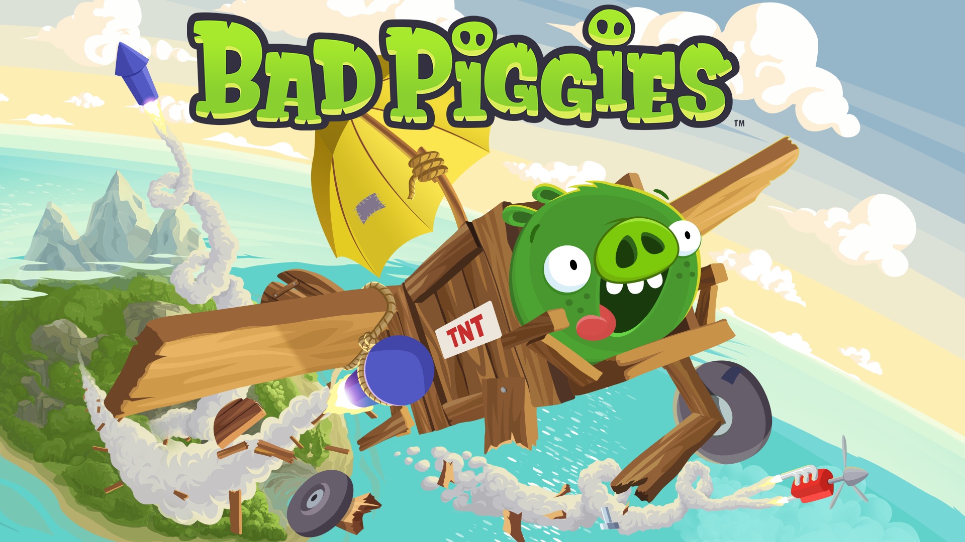 Bad Piggies HD Wallpaper