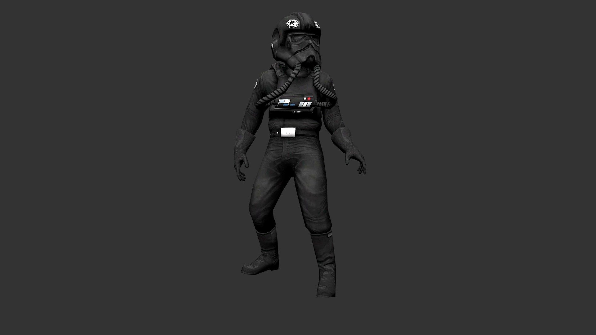 TIE Pilot model by Mind Mulch for The Masses [06e240a]