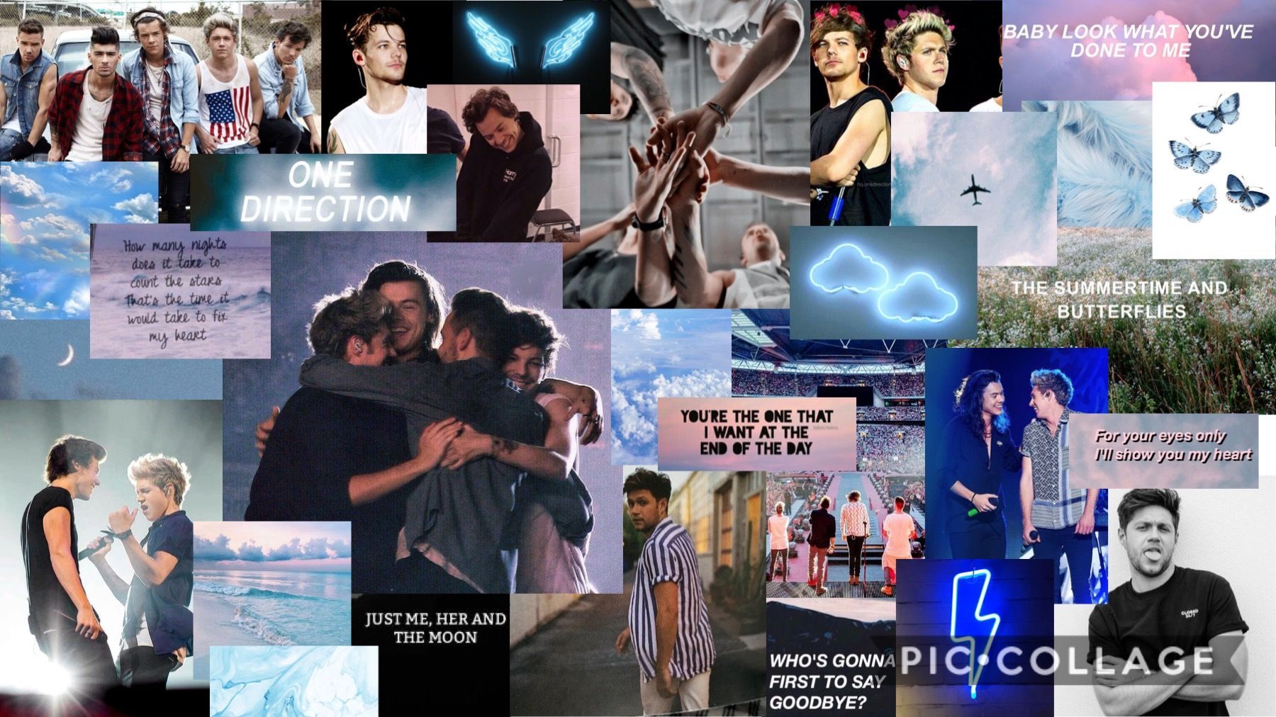 One Direction Aesthetic Computer Wallpaper Free One Direction Aesthetic Computer Background