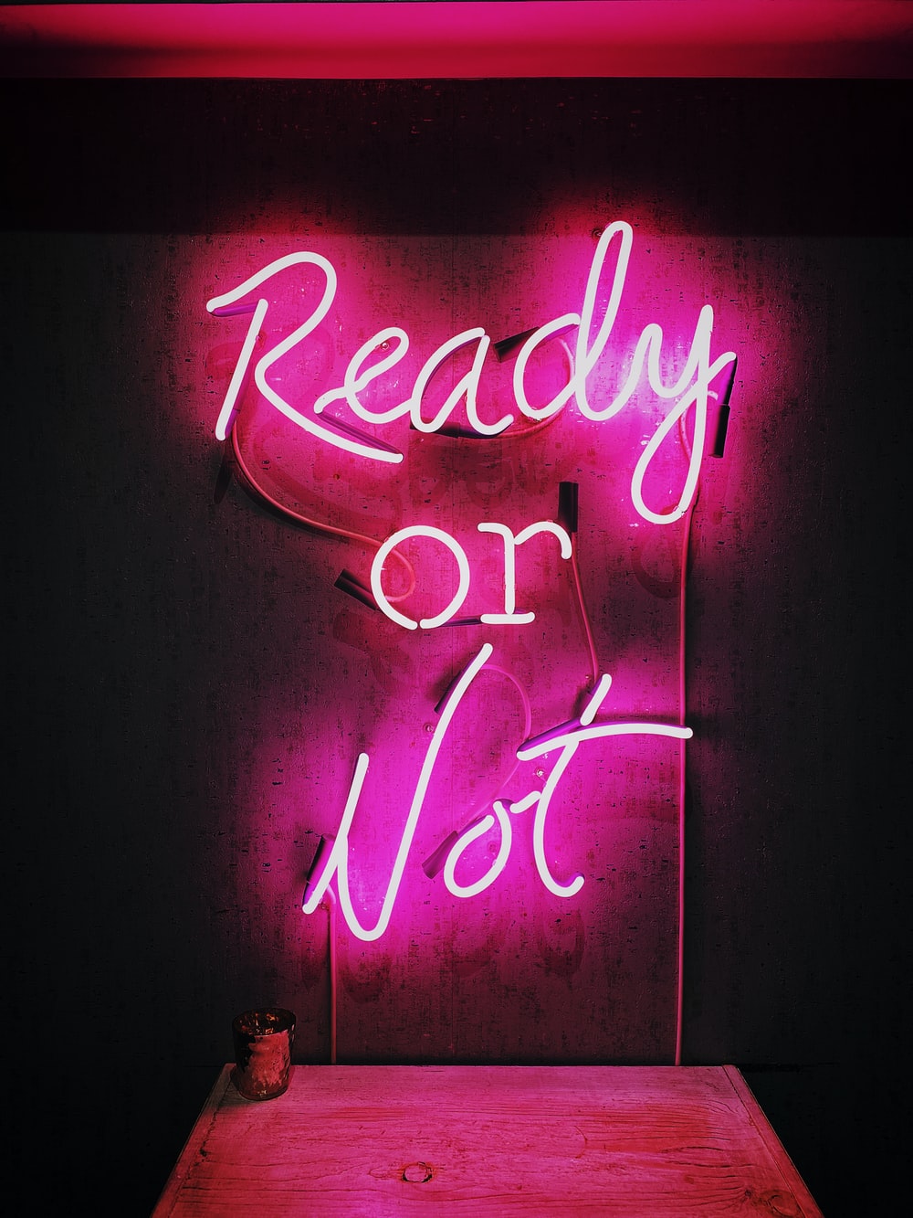 Neon Quote Picture. Download Free Image
