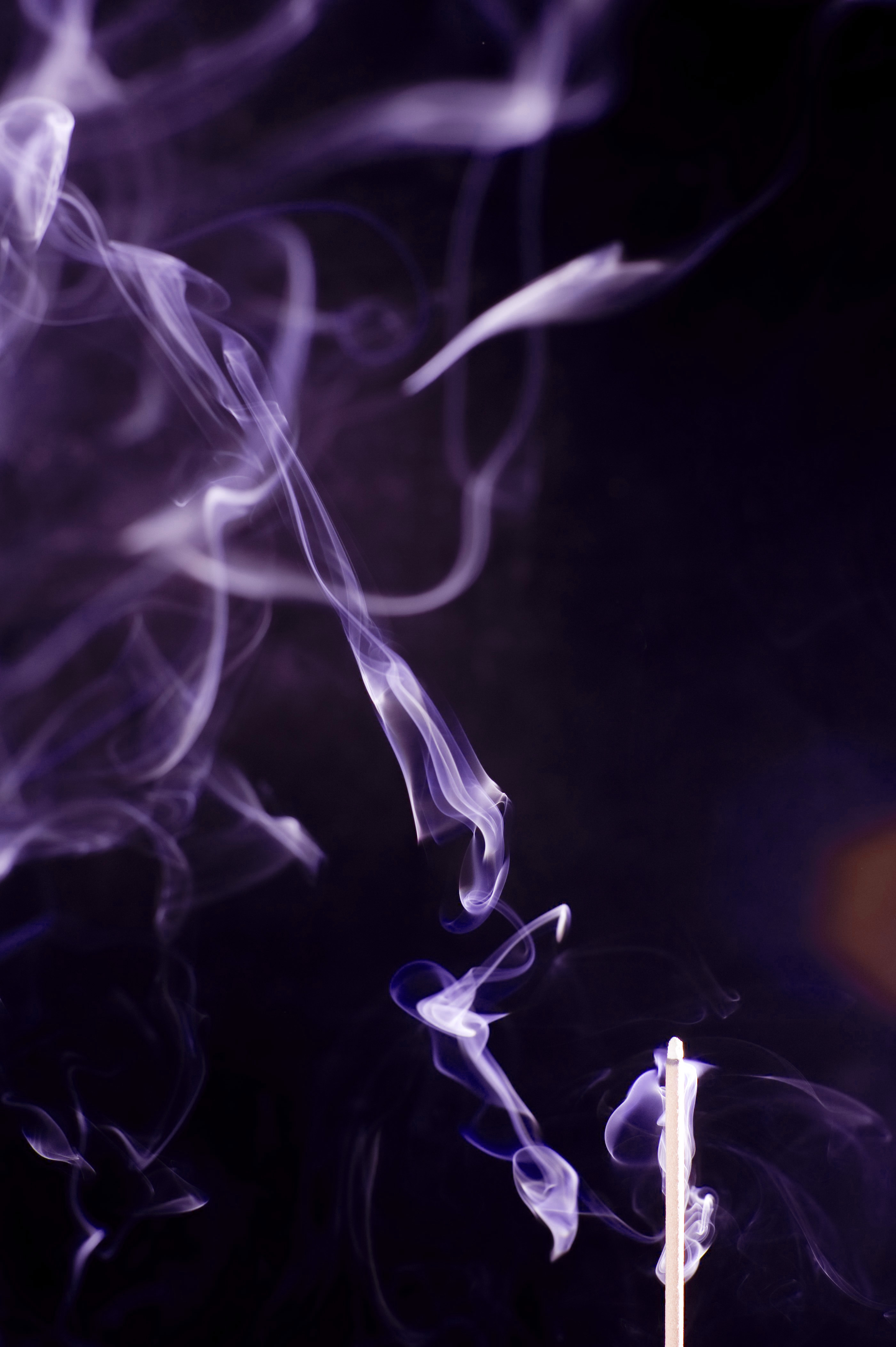 smoking incense. Free background and textures