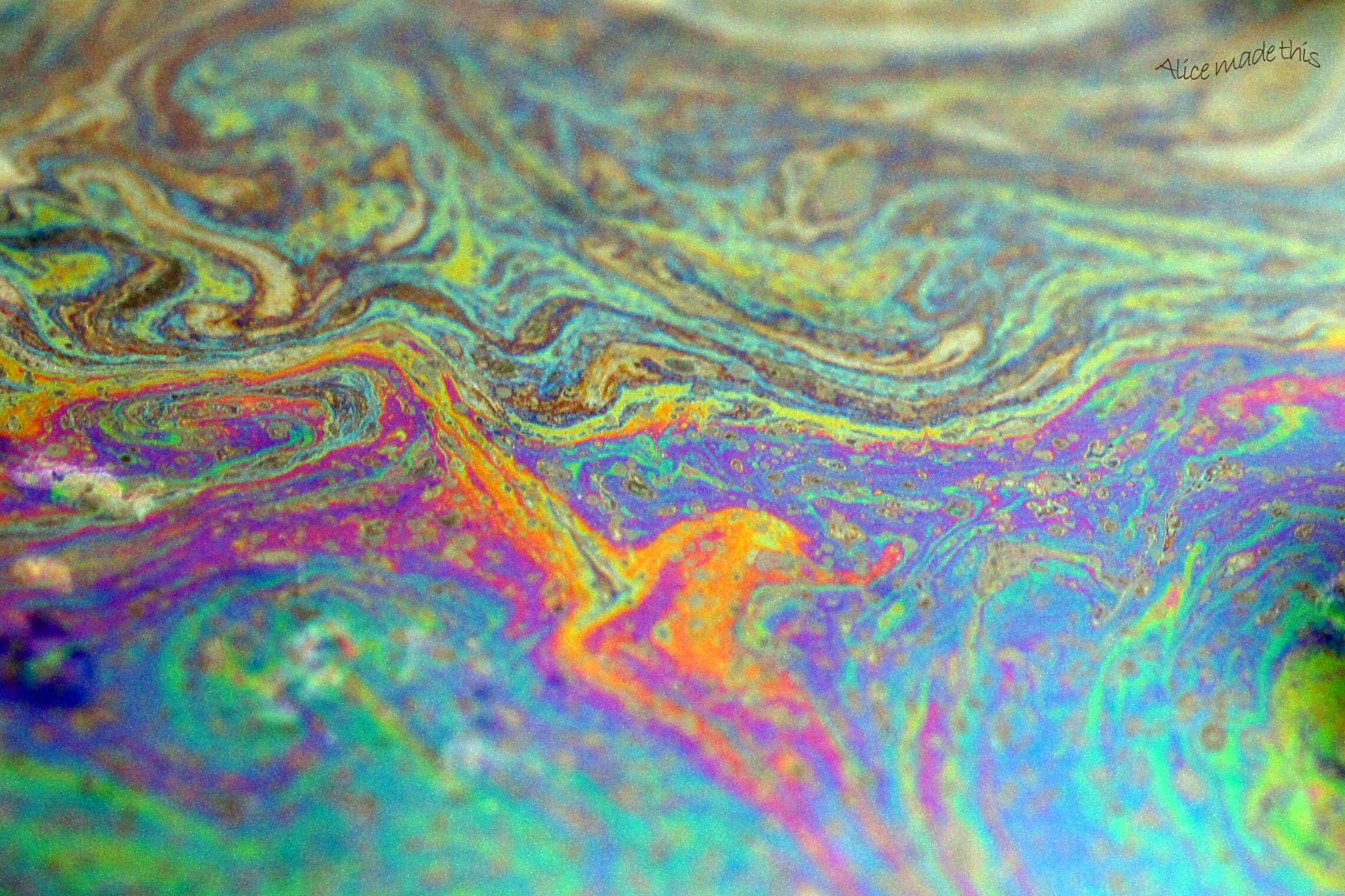 Oil On Water. Fluid Art, Oils, Rainbow Aesthetic