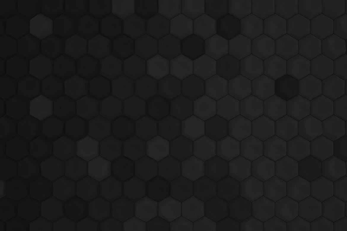 Different Dark and Black Polygon Background by themefire on Envato Elements