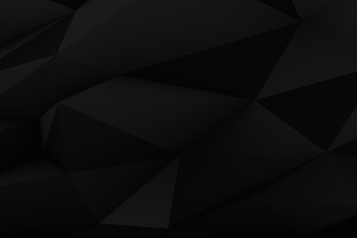 Different Dark and Black Polygon Background by themefire on Envato Elements