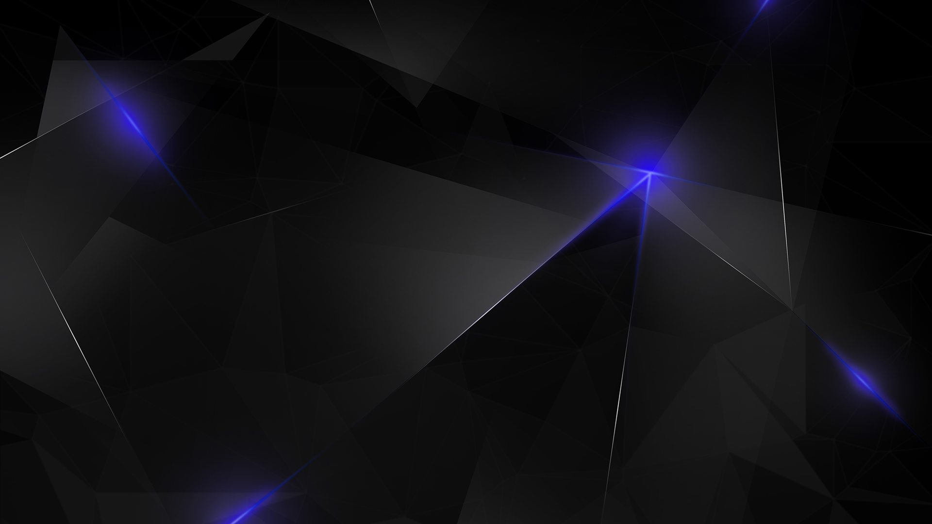 Dark Blue Polygon Wallpaper For Chromebook, Pc or Mac