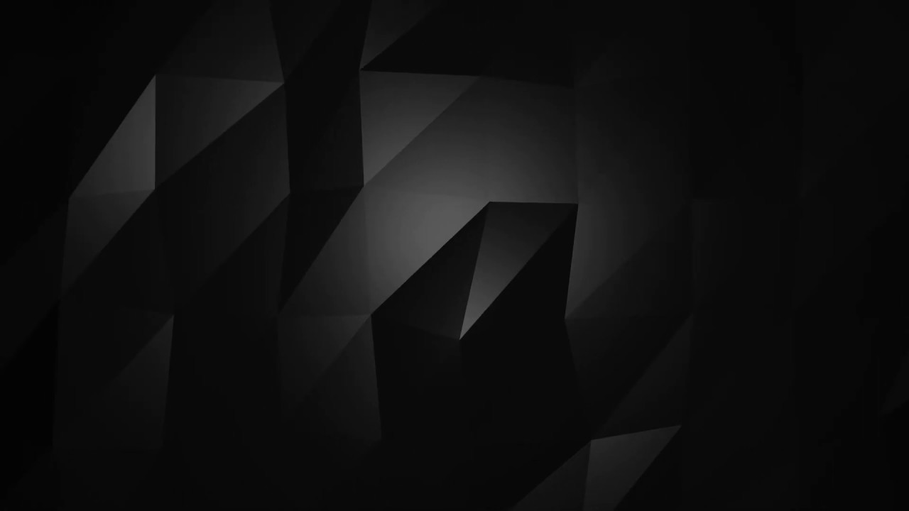 Dark Motion Polygon. Free Animation Loop Background and Screensaver