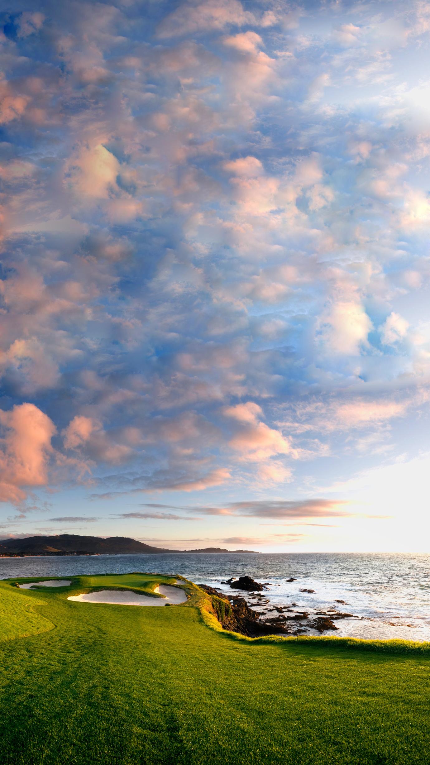 Pebble Beach Wallpaper Free Beach Golf iPhone