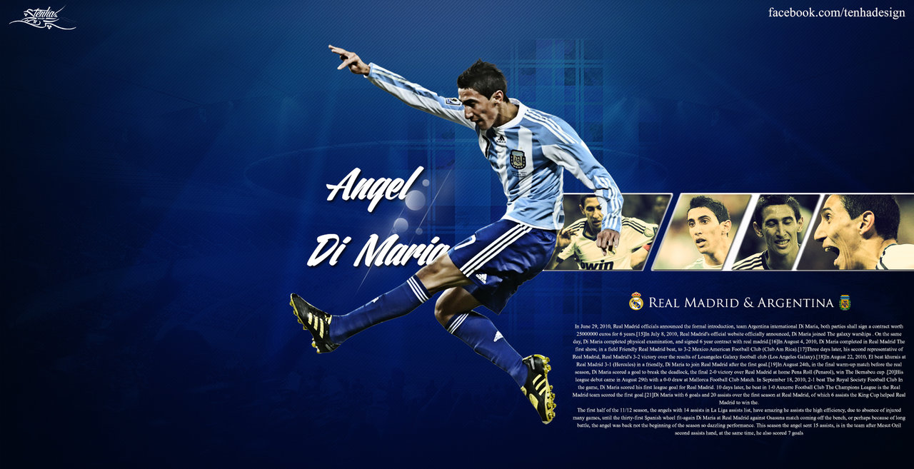 Angel di Maria Football Wallpaper