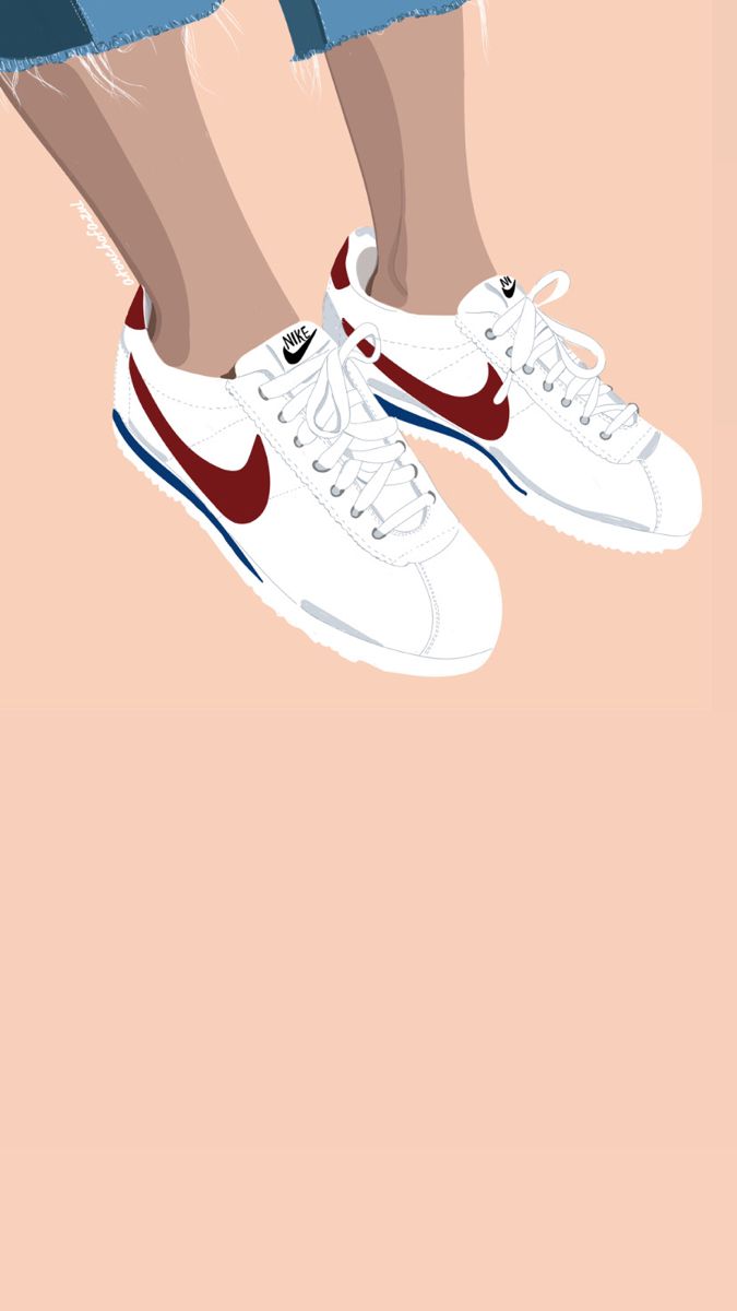 One of my favorites by Nike. Shoes wallpaper, Nike shoes illustration, Nike sketch