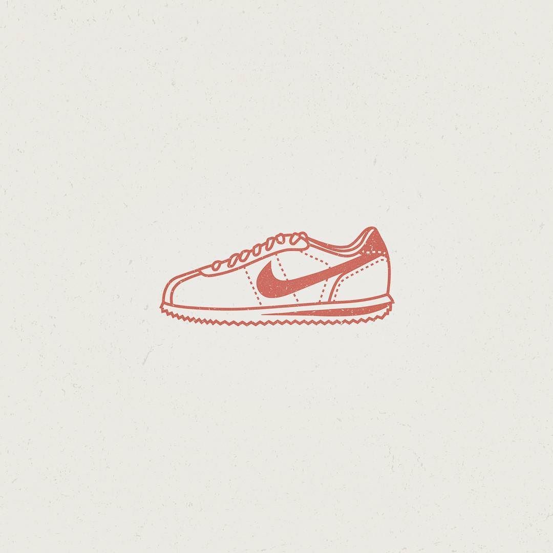 Alejandro Parrilla on Instagram: “Cortez! #Illustration #illustrator #logoplace #vector #illus. Shoe logo ideas, Shoe logo, Illustration artists