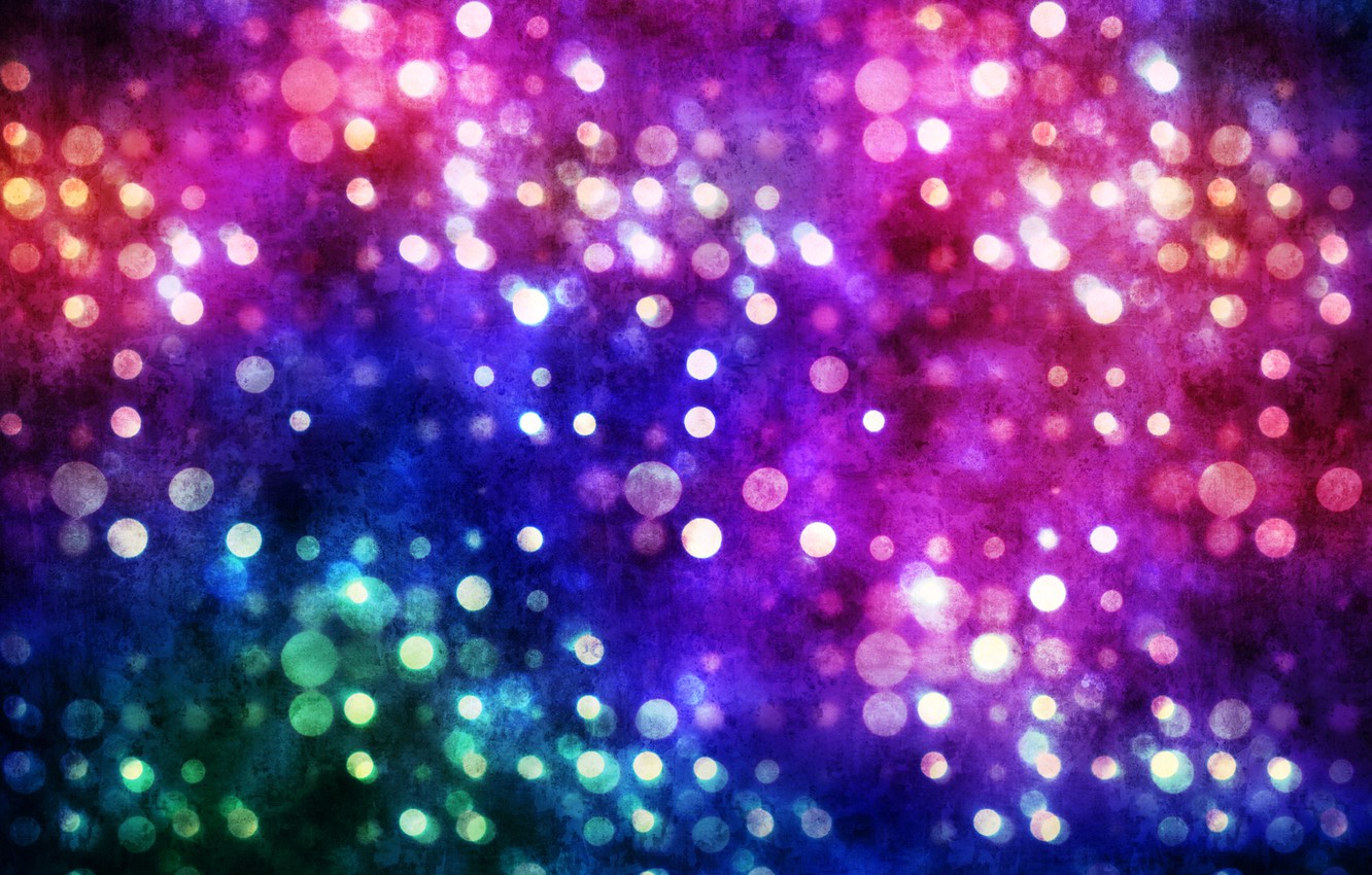 Wallpaper color, circles, paint, point, Abstraction, bokeh effect image for desktop, section абстракции