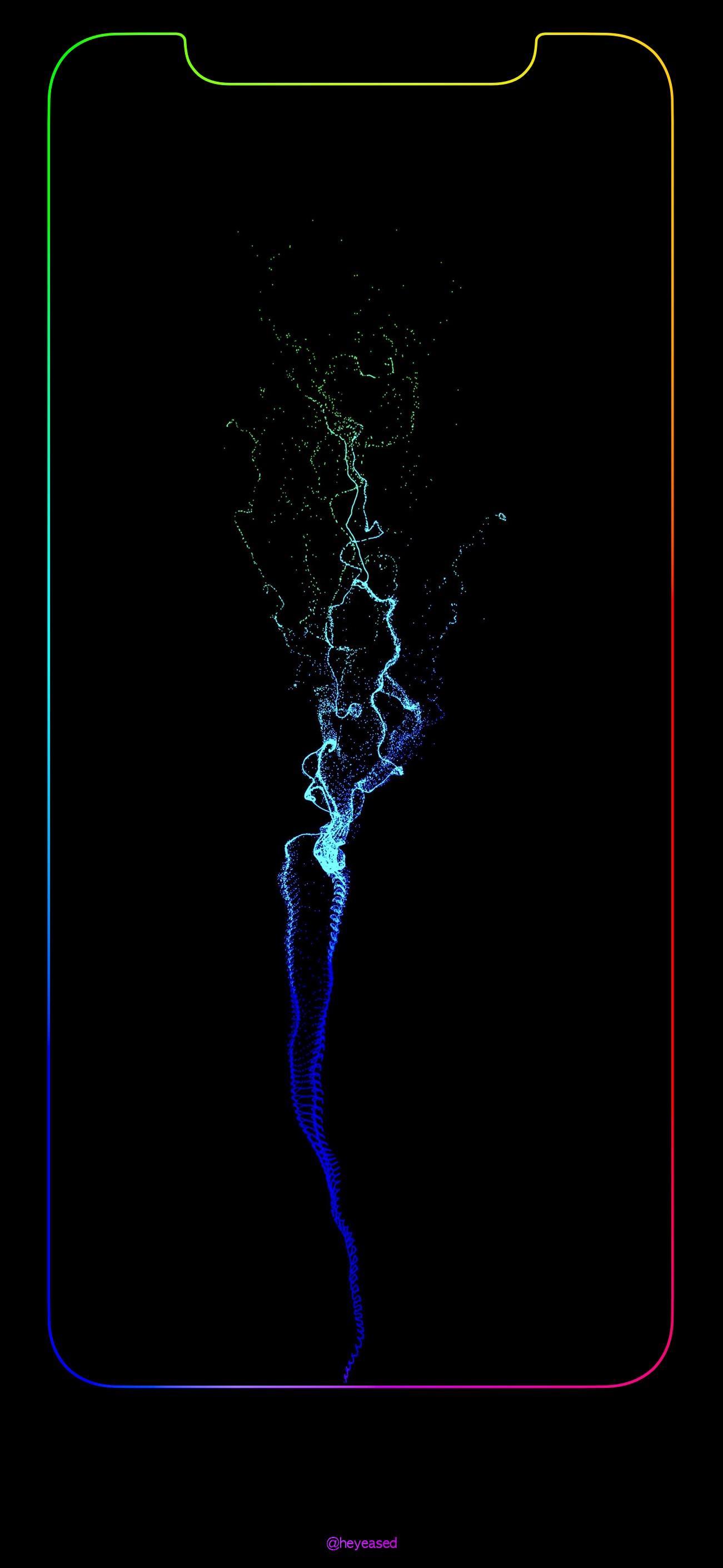 iPhone X Outline Wallpaper Free iPhone X Outline Background