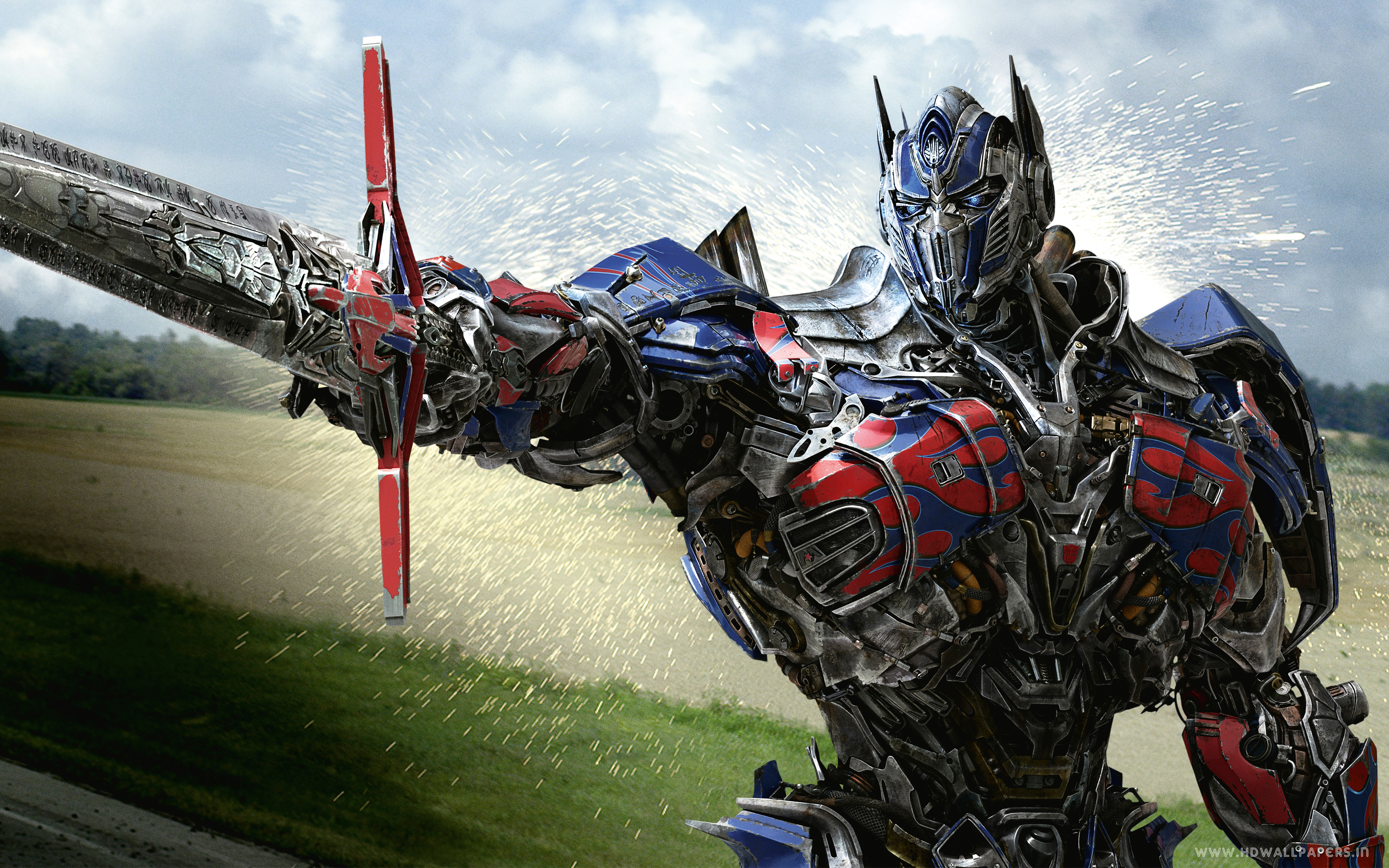 Optimus Prime in Transformers Age of Extinction 4K wallpaper