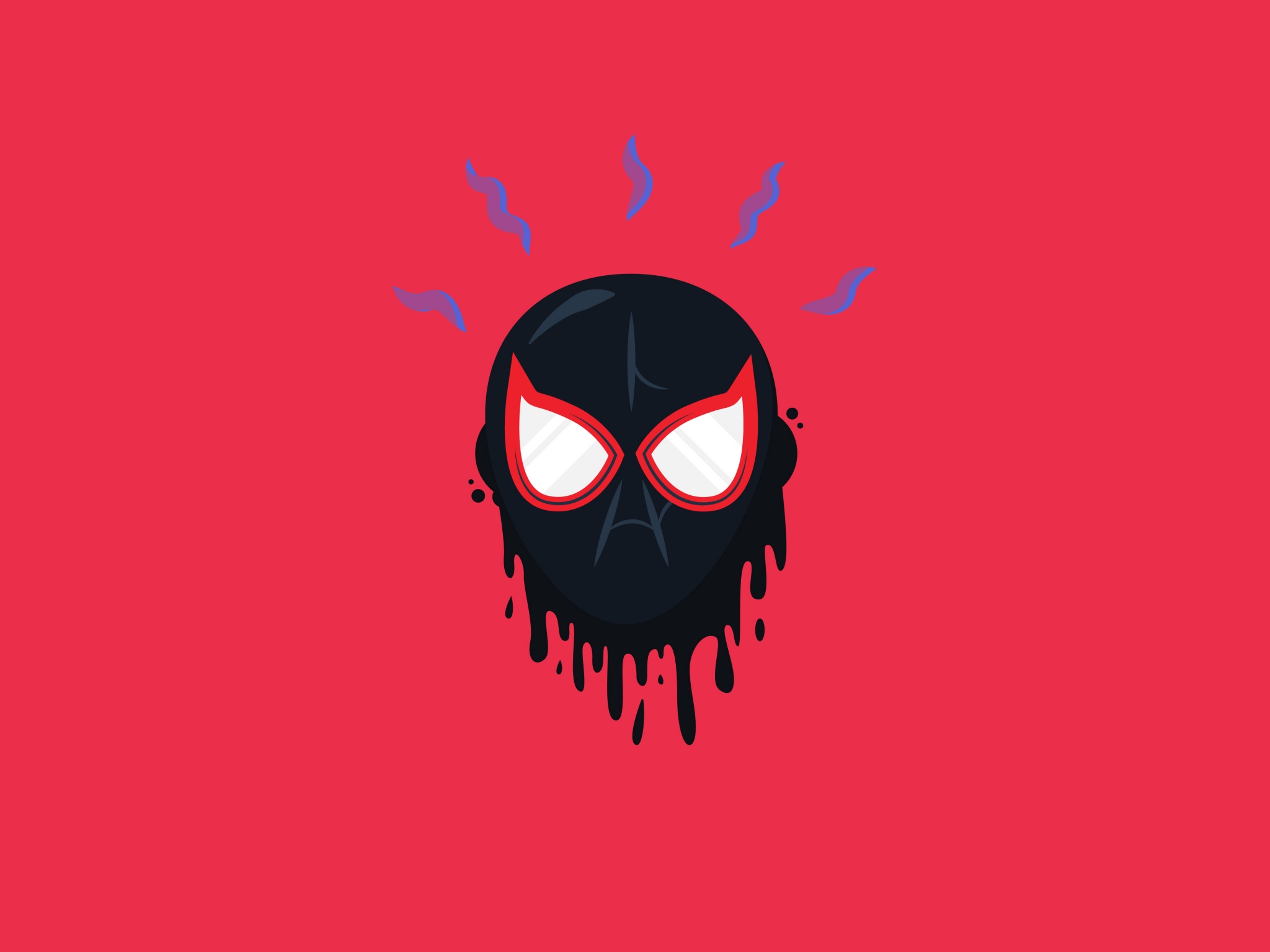 Girl's Spider-Man: Across the Spider-Verse Miles Morales Colorful Logo –  Fifth Sun