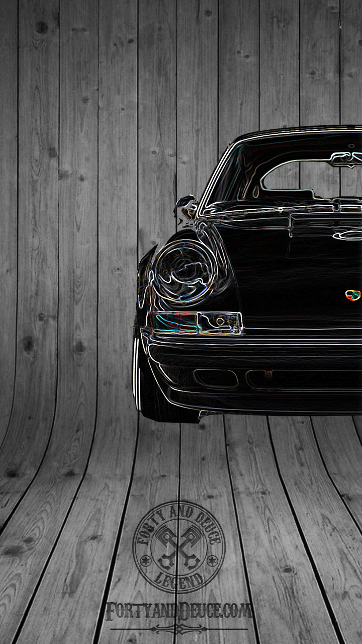 Porsche 911 RS Half Car. iPhone Android Phones Smart Phone Phone Tablet Wallpaper Screensaver Mobile Samsung&Deuce. The House of Awesomeness Ordinary, Awesome