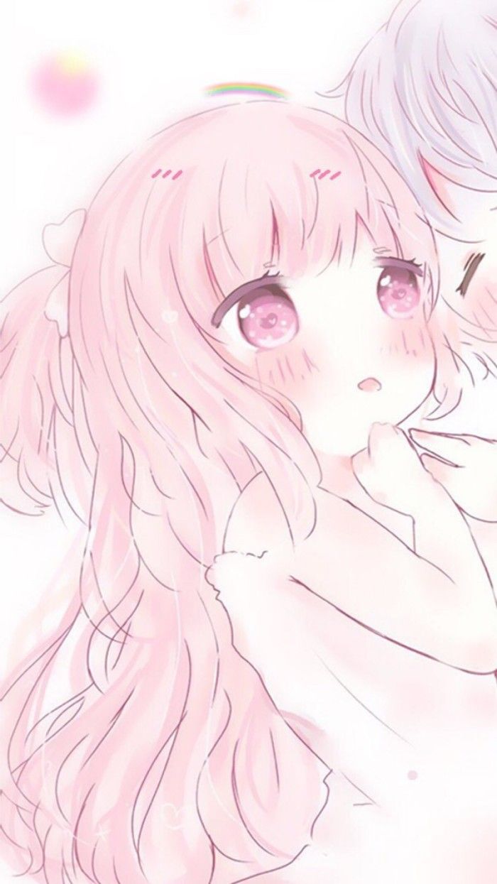 Kawaii anime pink HD wallpapers | Pxfuel