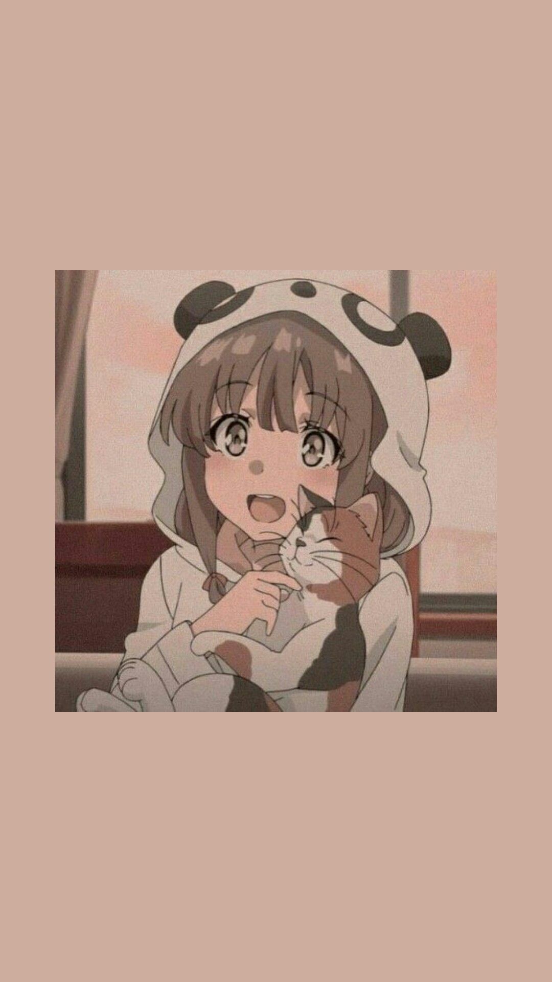 anime. Cute anime wallpaper, Anime aesthetic wallpaper, Beige anime aesthetic