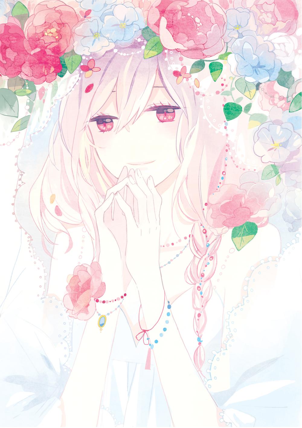 Aesthetic Pastel Anime Girl Wallpaper