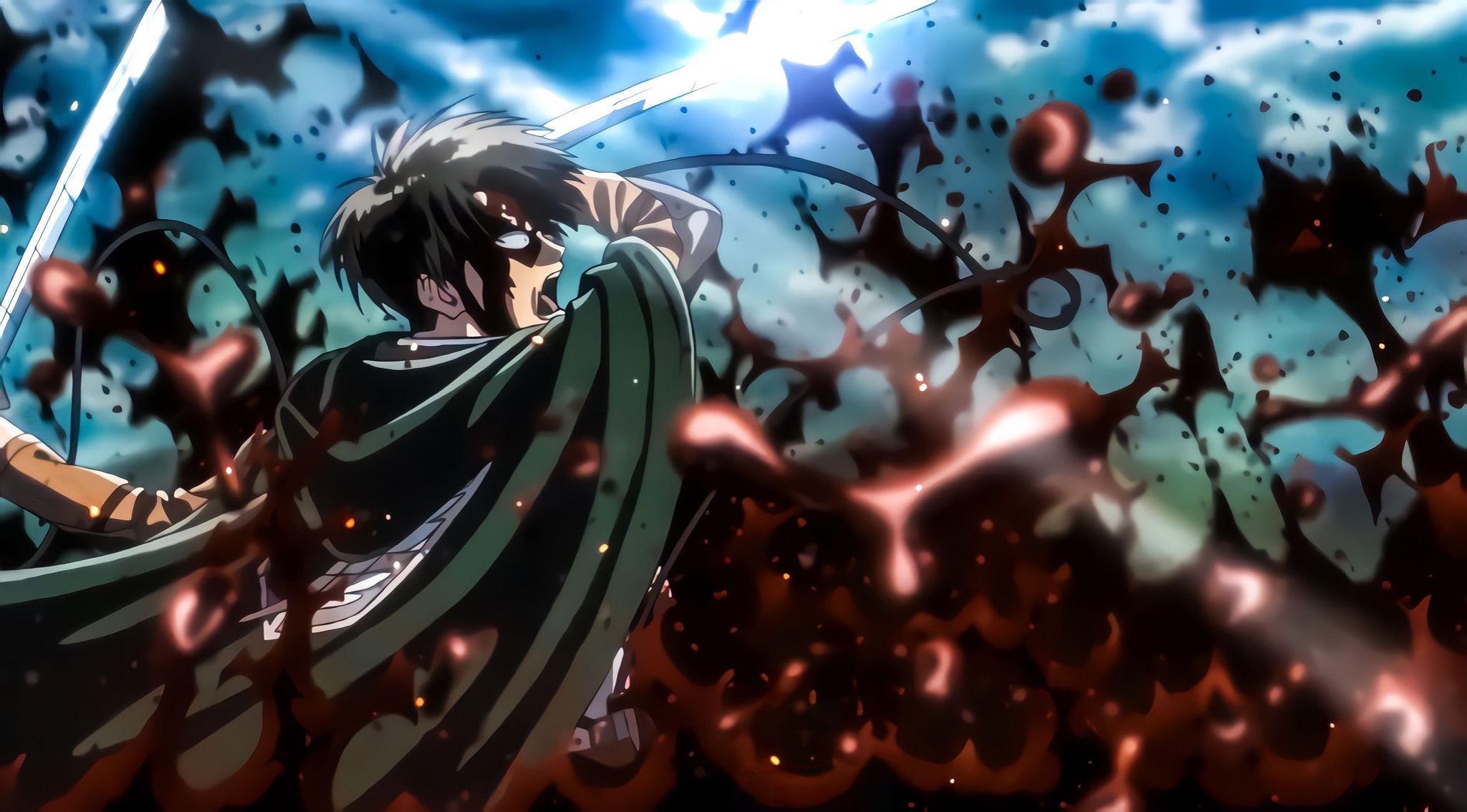Levi Attack on Titan 4K iPhone Wallpapers Free Download