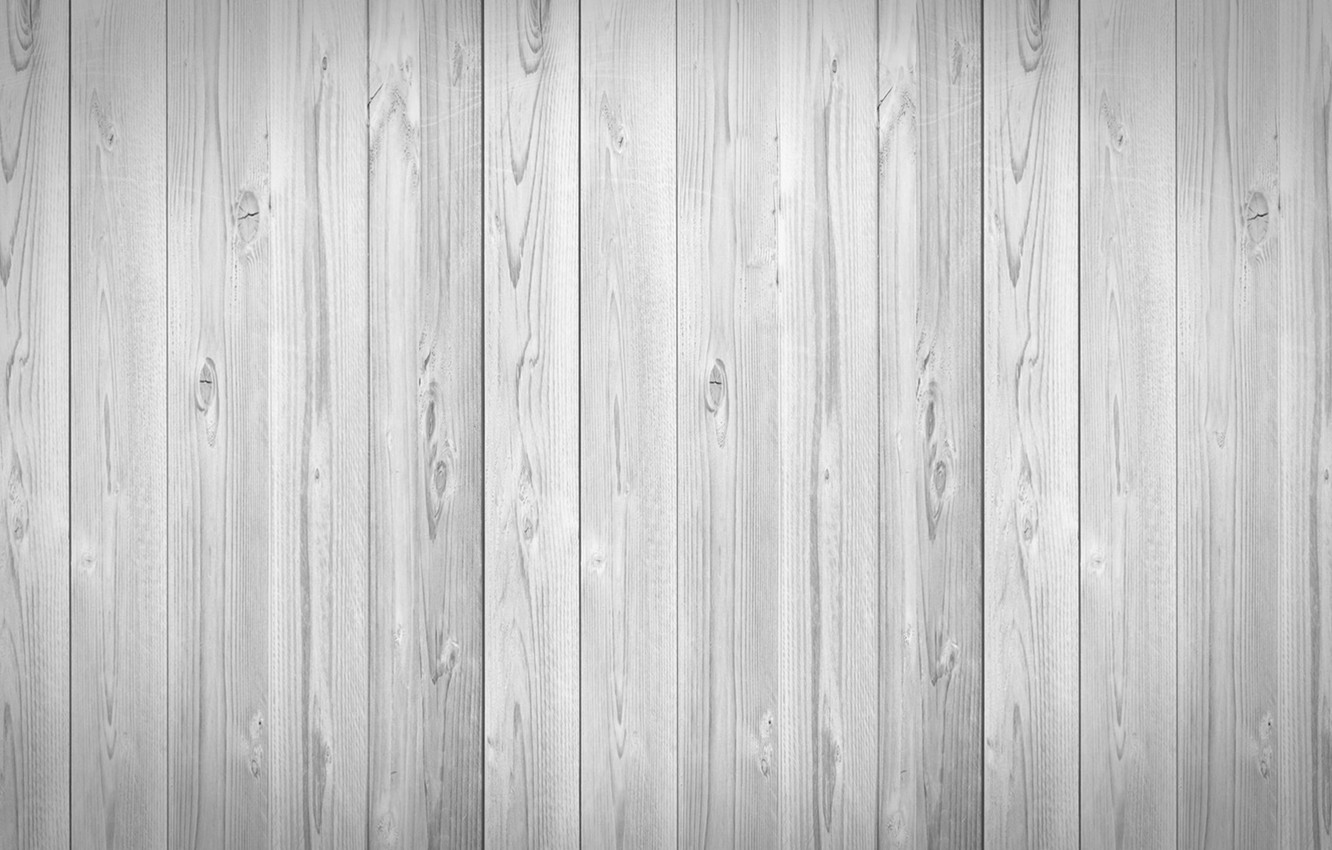 White Wood Wallpaper