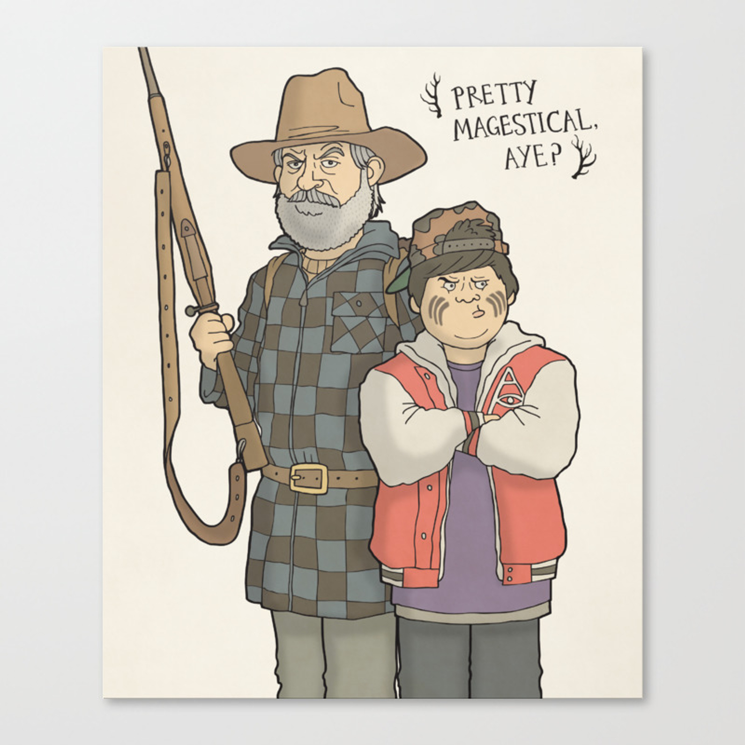 Hunt for the Wilderpeople Canvas Print
