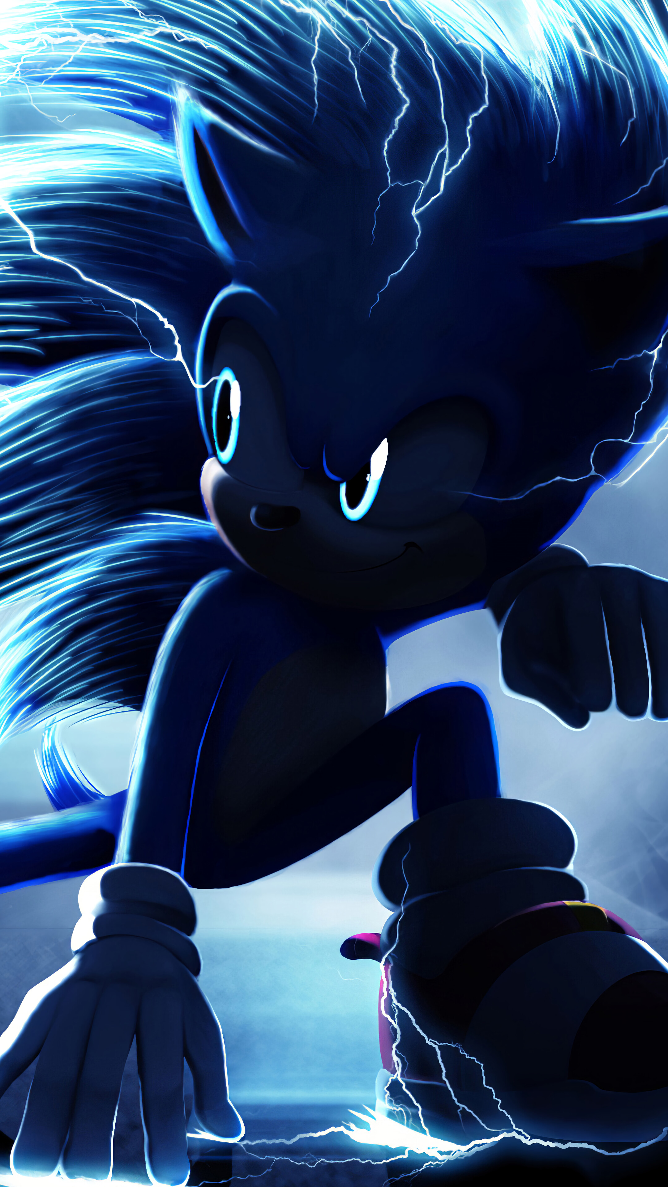Sonic the Hedgehog, Movie, Art, 4K phone HD Wallpaper, Image, Background, Photo and Picture. Mocah HD Wallpaper