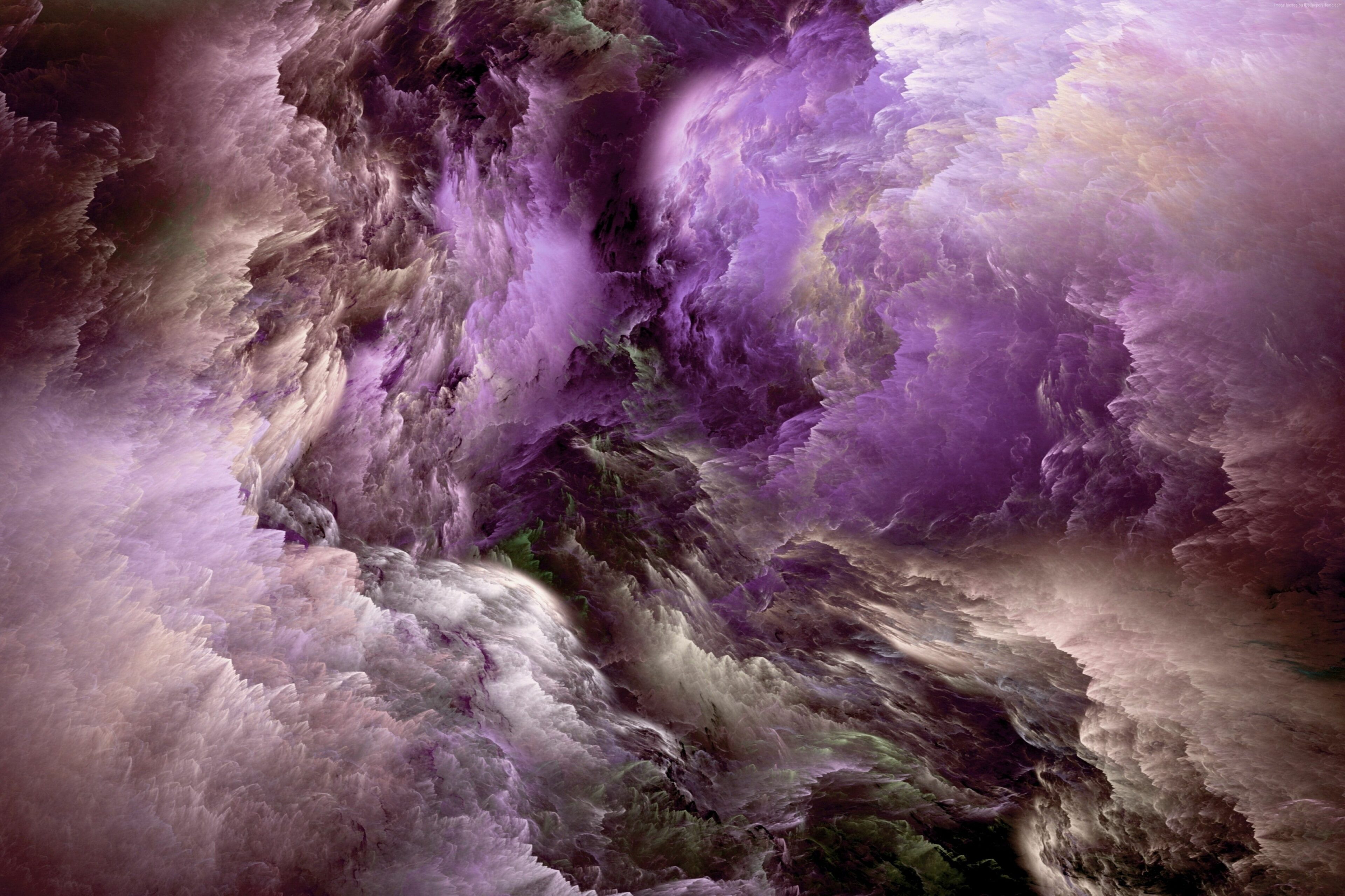 HD wallpaper: clouds, abstract, Purple, 4k pics, ultra HD Wallpaper Market