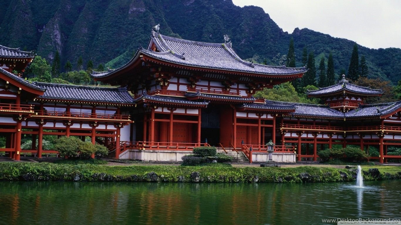 Religious: Japanese Temple Nature Japan Desktop Wallpaper For HD. Desktop Background