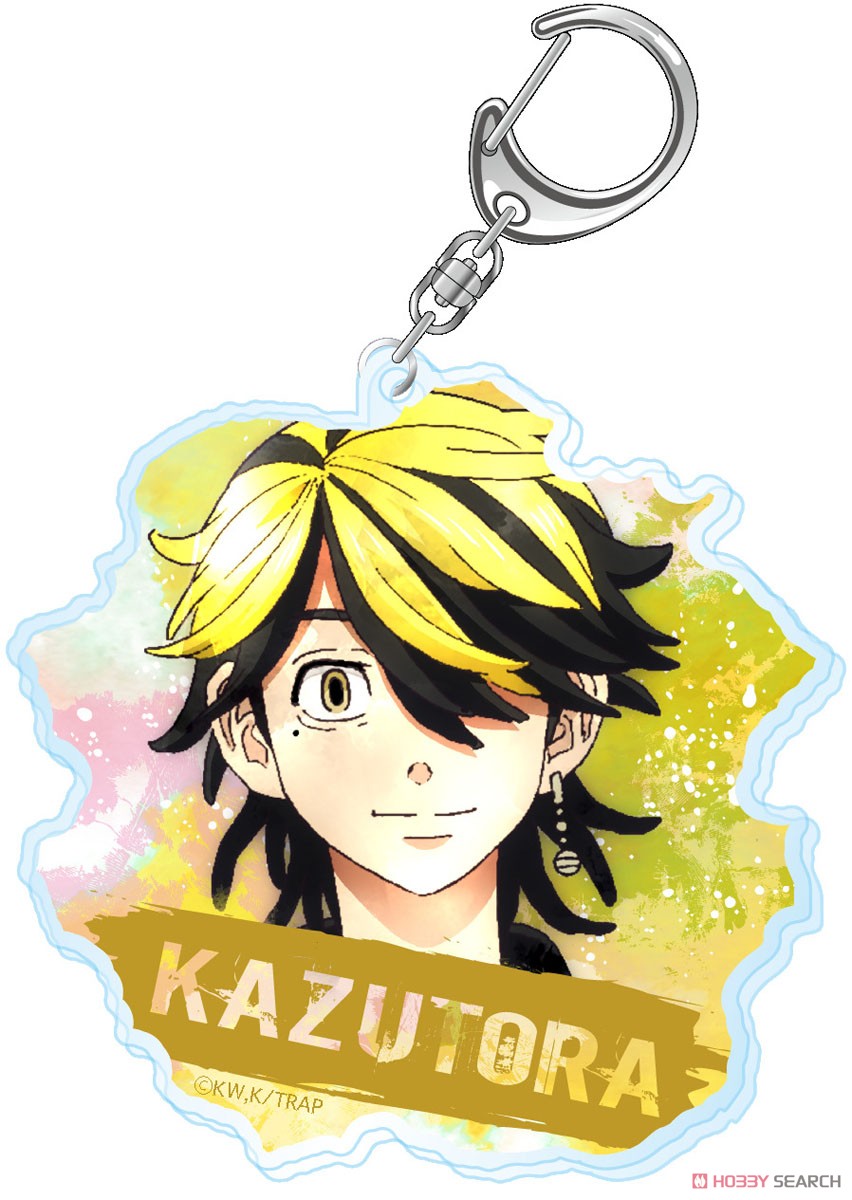 Tokyo Revengers Wet Color Series Acrylic Key Ring Kazutora Hanemiya (Anime Toy) Item picture1