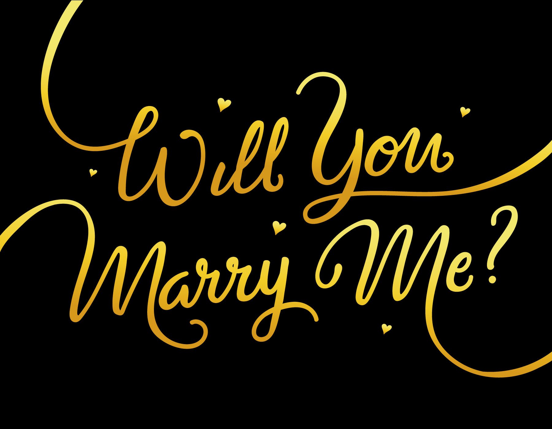 Will You Marry Me Vector Art, Icon, and Graphics for Free Download