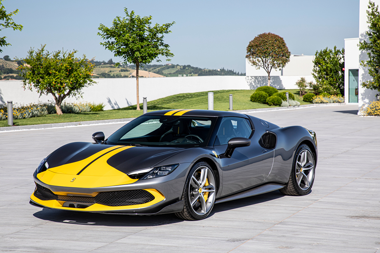 Image Ferrari 296 GTB Assetto Fiorano, (F171), 2022 Black Yellow