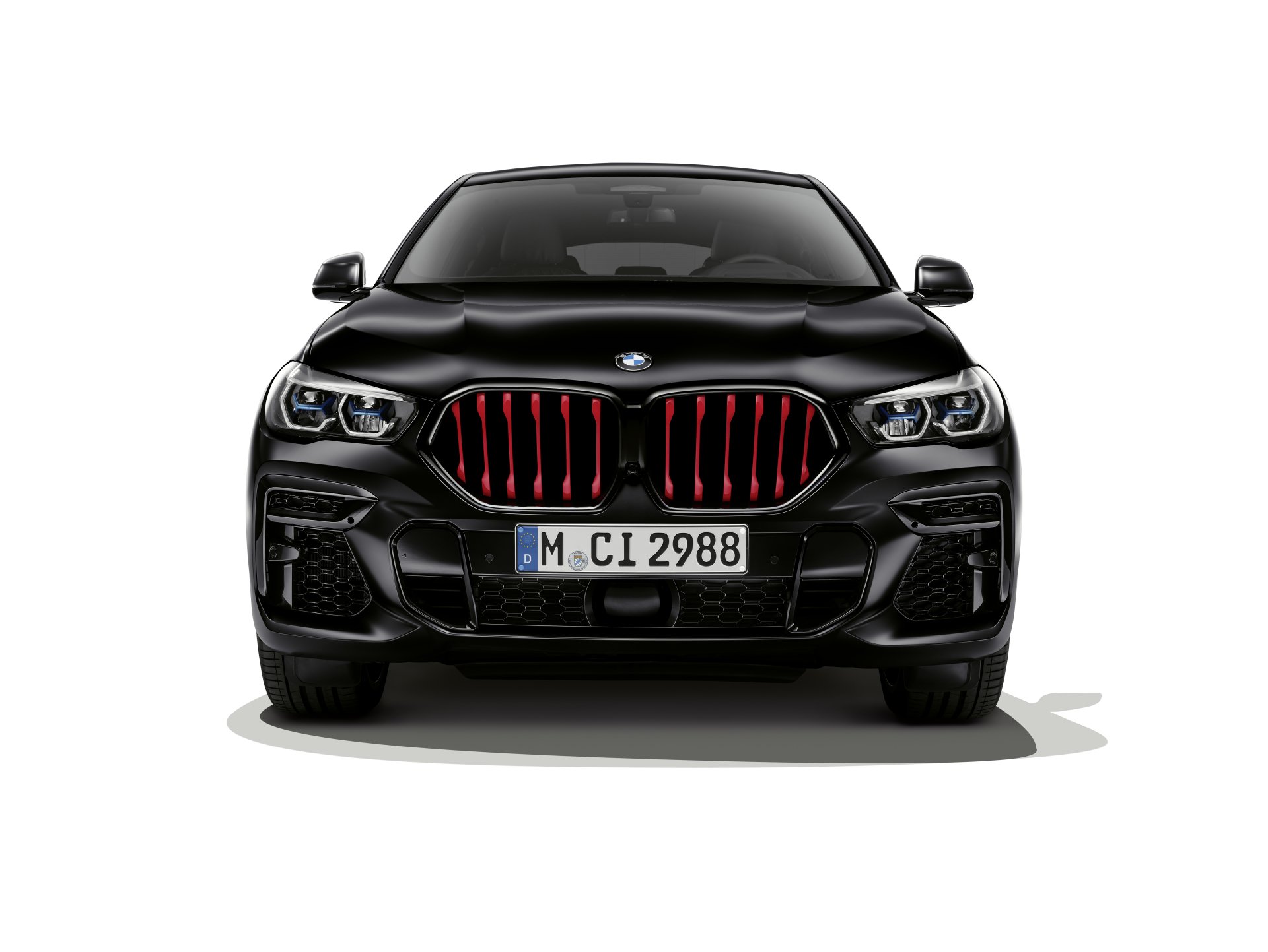 Black BMW X6 M50i Edition Black Vermilion (G06) 8k Ultra HD Wallpaper