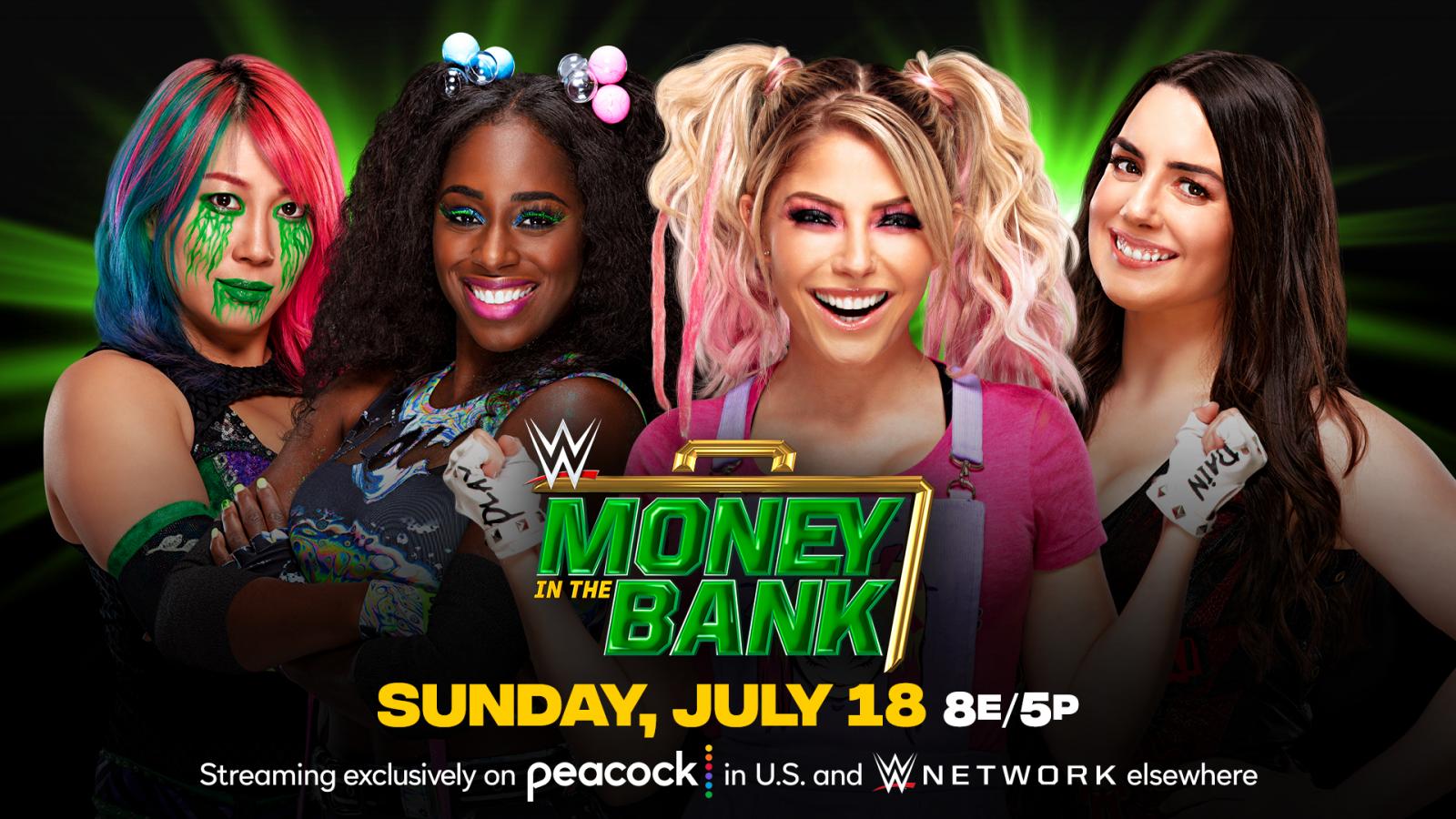 WWE Money In The Bank 2021: Two Title Matches; Ladder Match Participants Revealed
