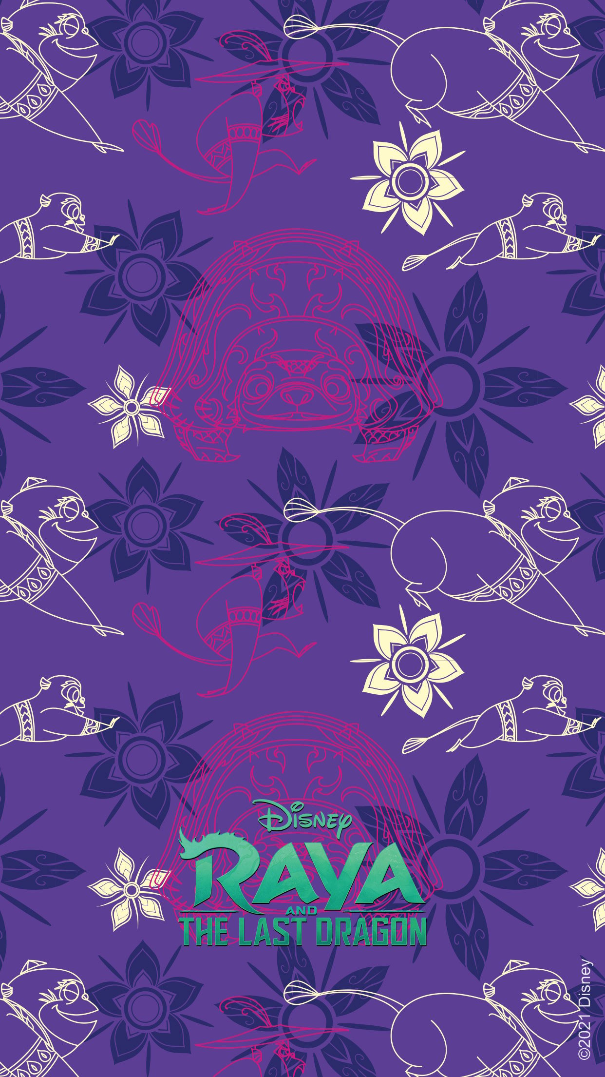 Get Into The Spirit Of Disney's Raya And The Last Dragon With These Mobile Wallpaper