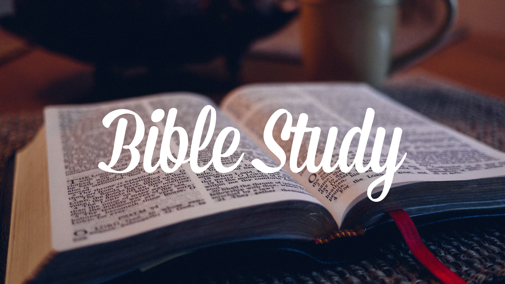 WORSHIP THROUGH BIBLE STUDY