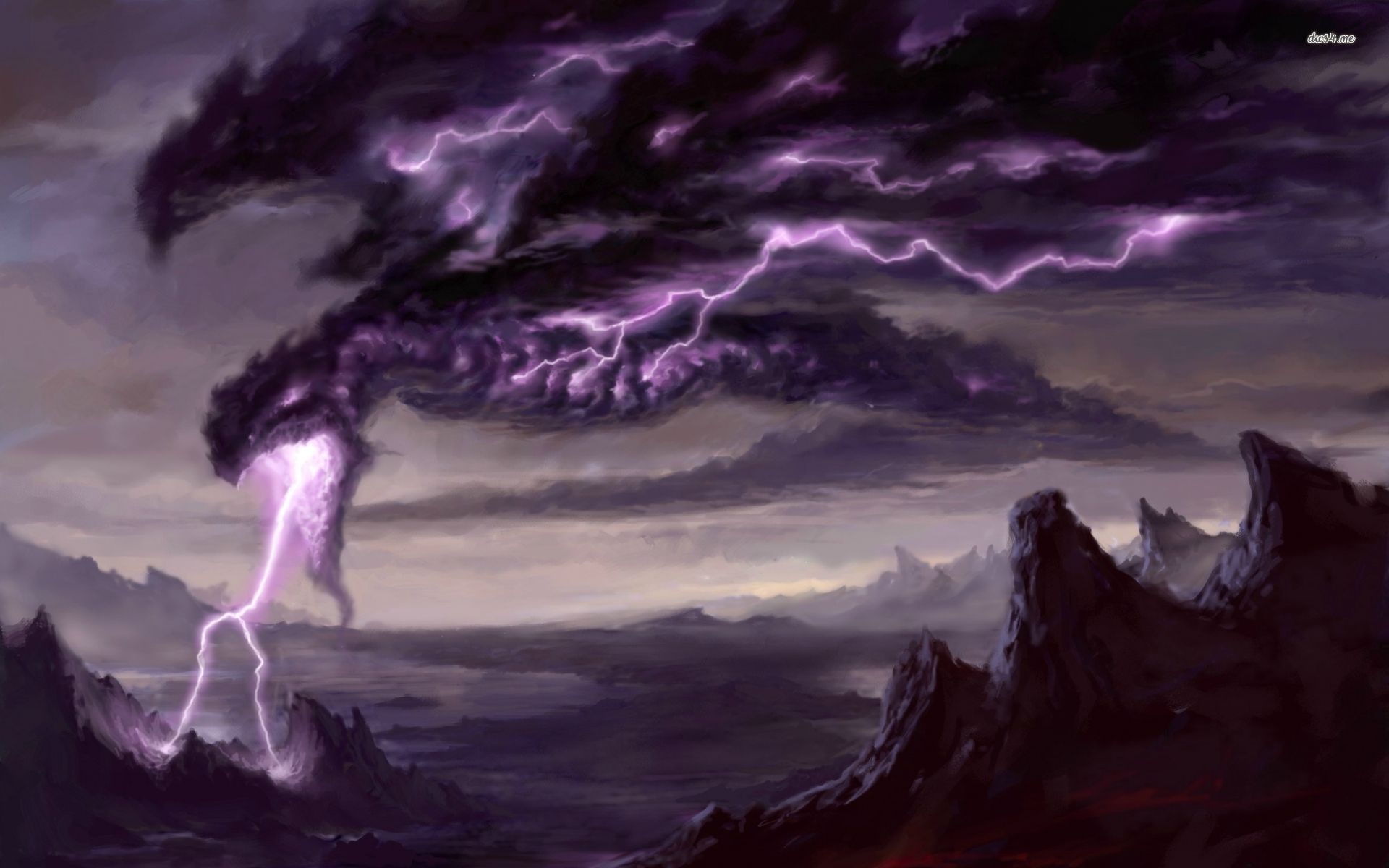 Purple Lightning Dragon Wallpapers - Wallpaper Cave