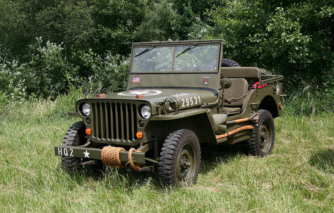 Wallpaper Easy, Car, American, Jeep, WW2, Four Wheel Drive, Intelligence, Willis MV", (4x4), Included In The Story Called "Jeep" Image For Desktop, Section Jeep