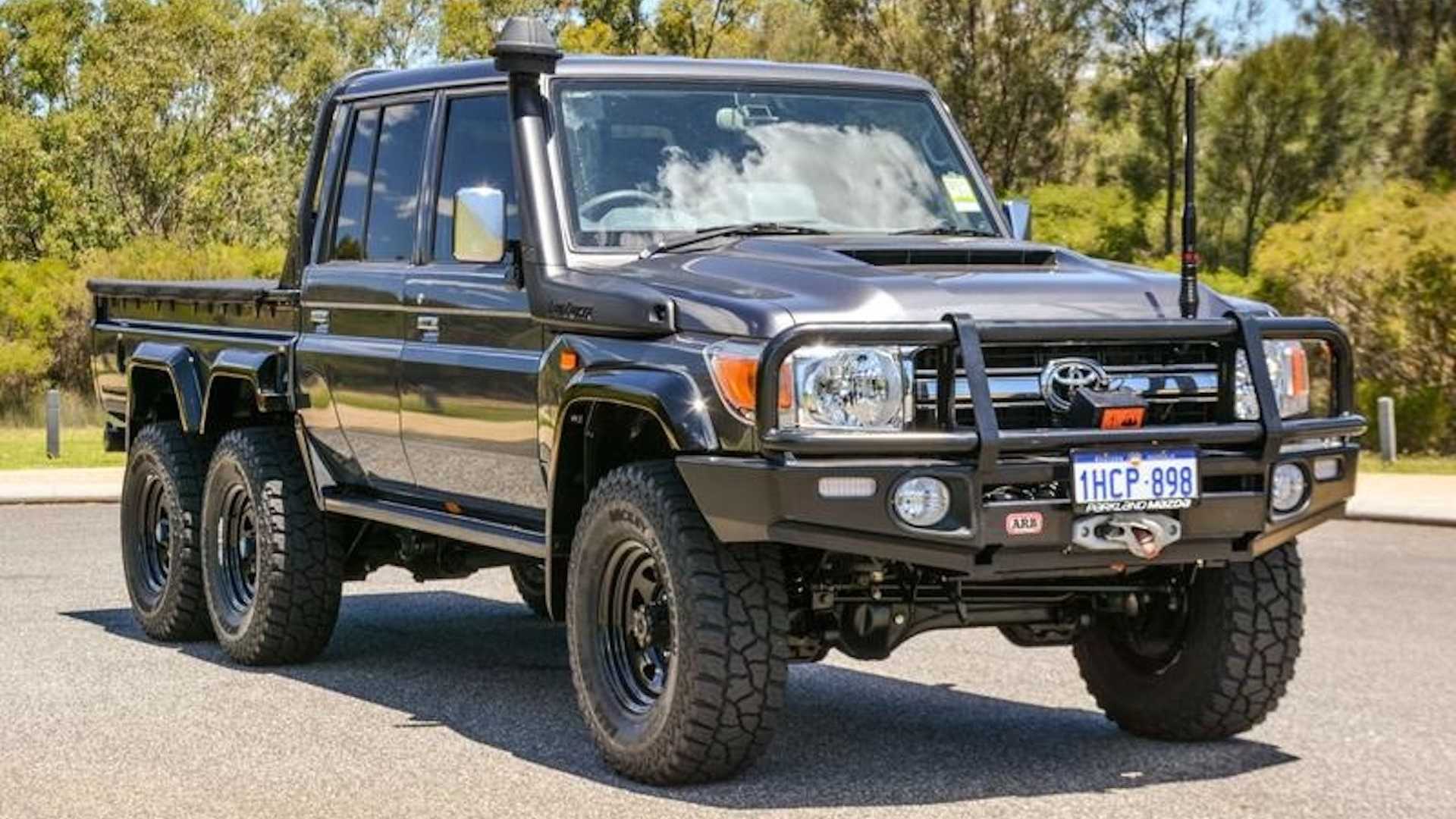 Rule The Off Road With This 6x6 Toyota Land Cruiser Conversion
