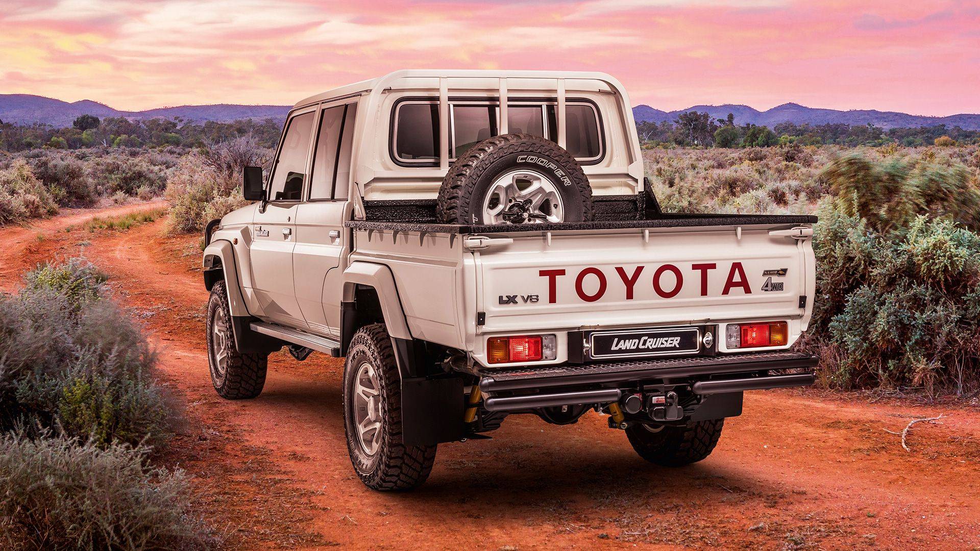 The Toyota Land Cruiser Namib is tremendous
