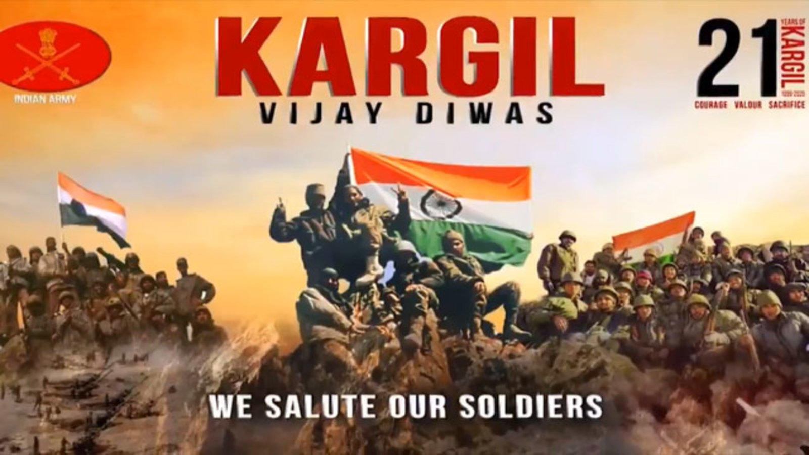 Kargil Vijay Diwas 2020: India celebrates 21 years of victory, indomitable valour and sacrifice of soldiers Economic Times Video