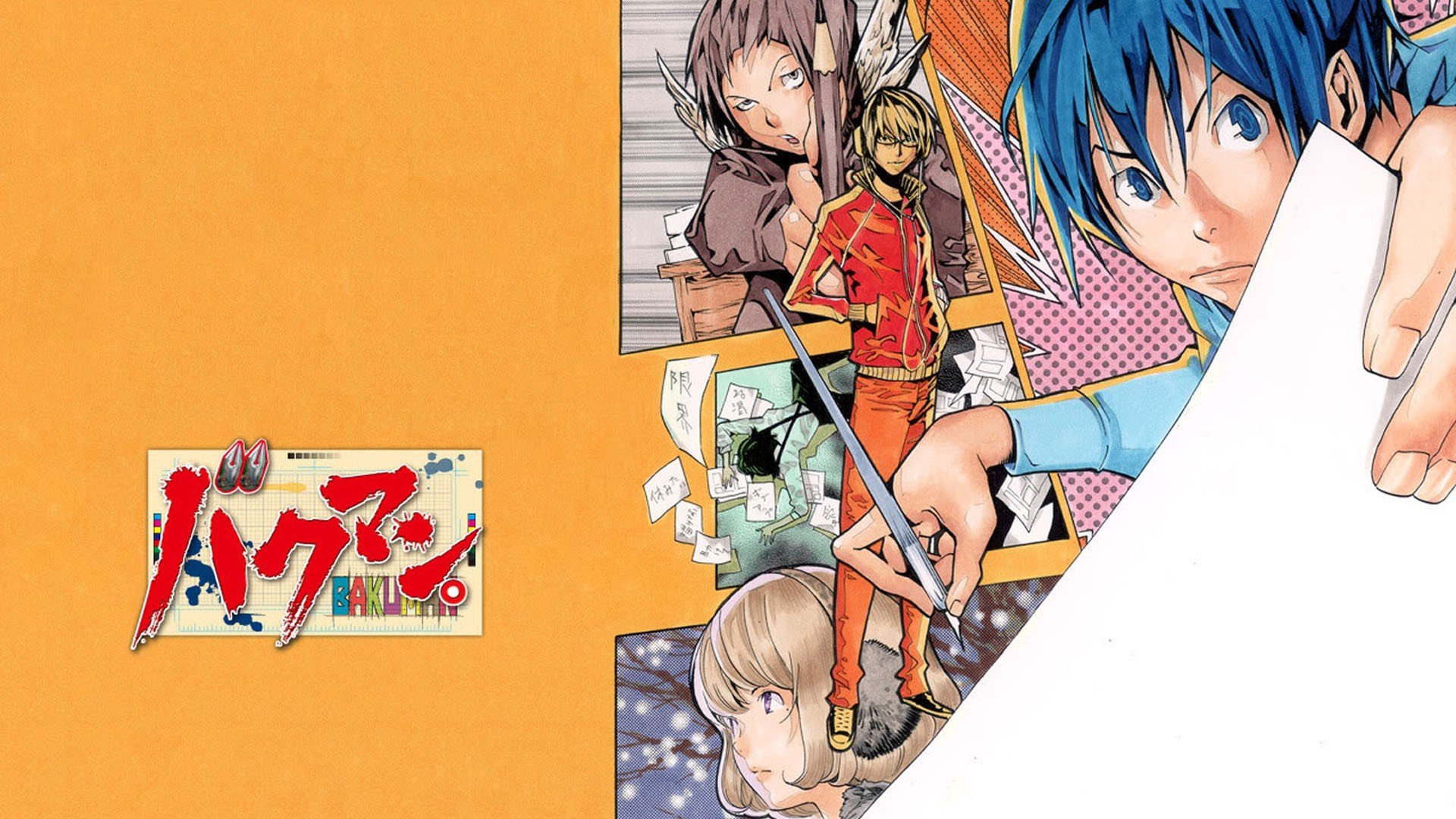 Bakuman, Moritaka Mashiro, Niizuma Eiji, Takagi Akito, Anime Wallpaper HD / Desktop and Mobile Background