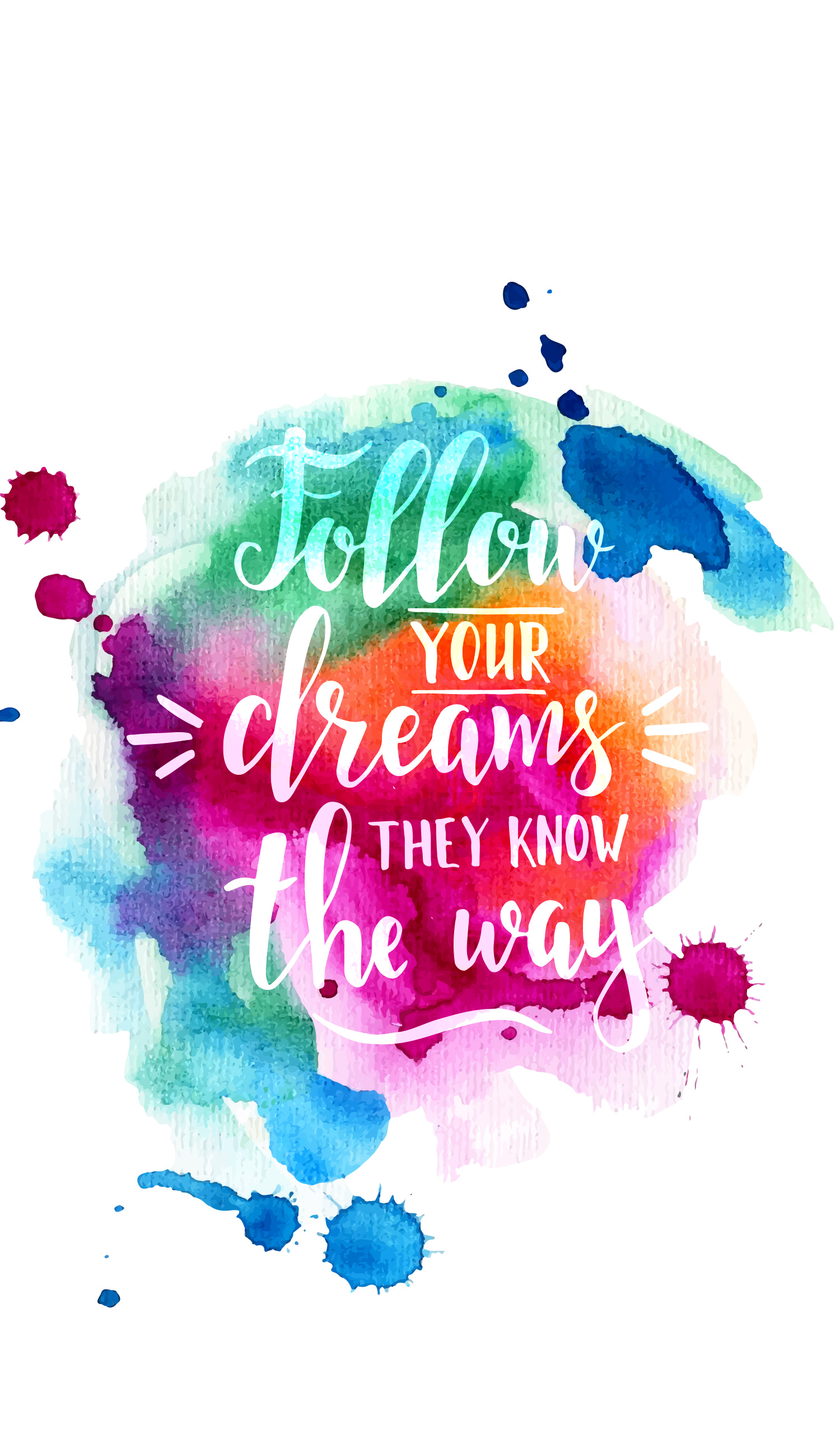 Follow your dreams they know the way. Wallpaper iphone quotes, Wallpaper quotes, Dream quotes