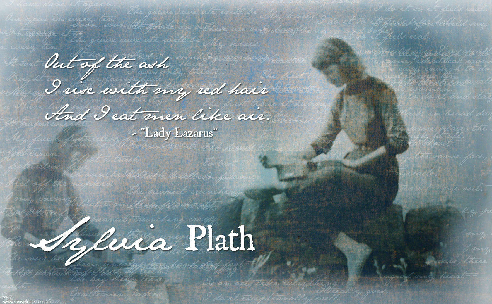 Lady Lazarus by Sylvia Plath Desktop Wallpaper