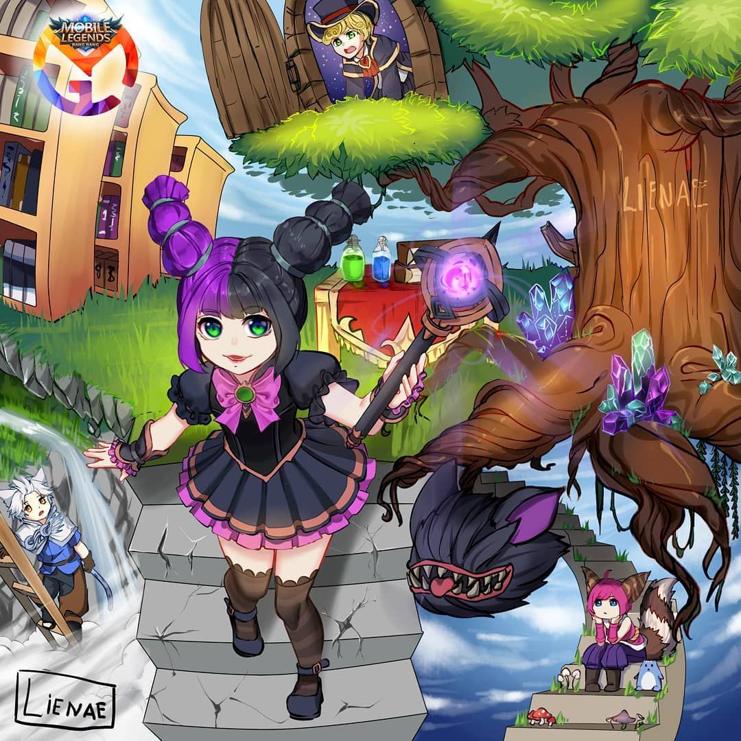 Lylia (MLBB) ideas. mobile legend wallpaper, mobile legends, alucard mobile legends