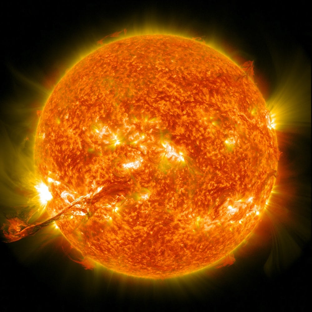 Sun In Space Picture. Download Free Image