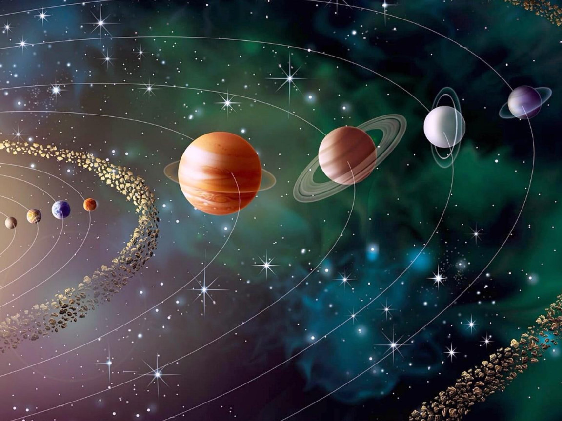 Solar system digital wallpaper, space, earth, sun, planets, universe • Wallpaper For You HD Wallpaper For Desktop & Mobile