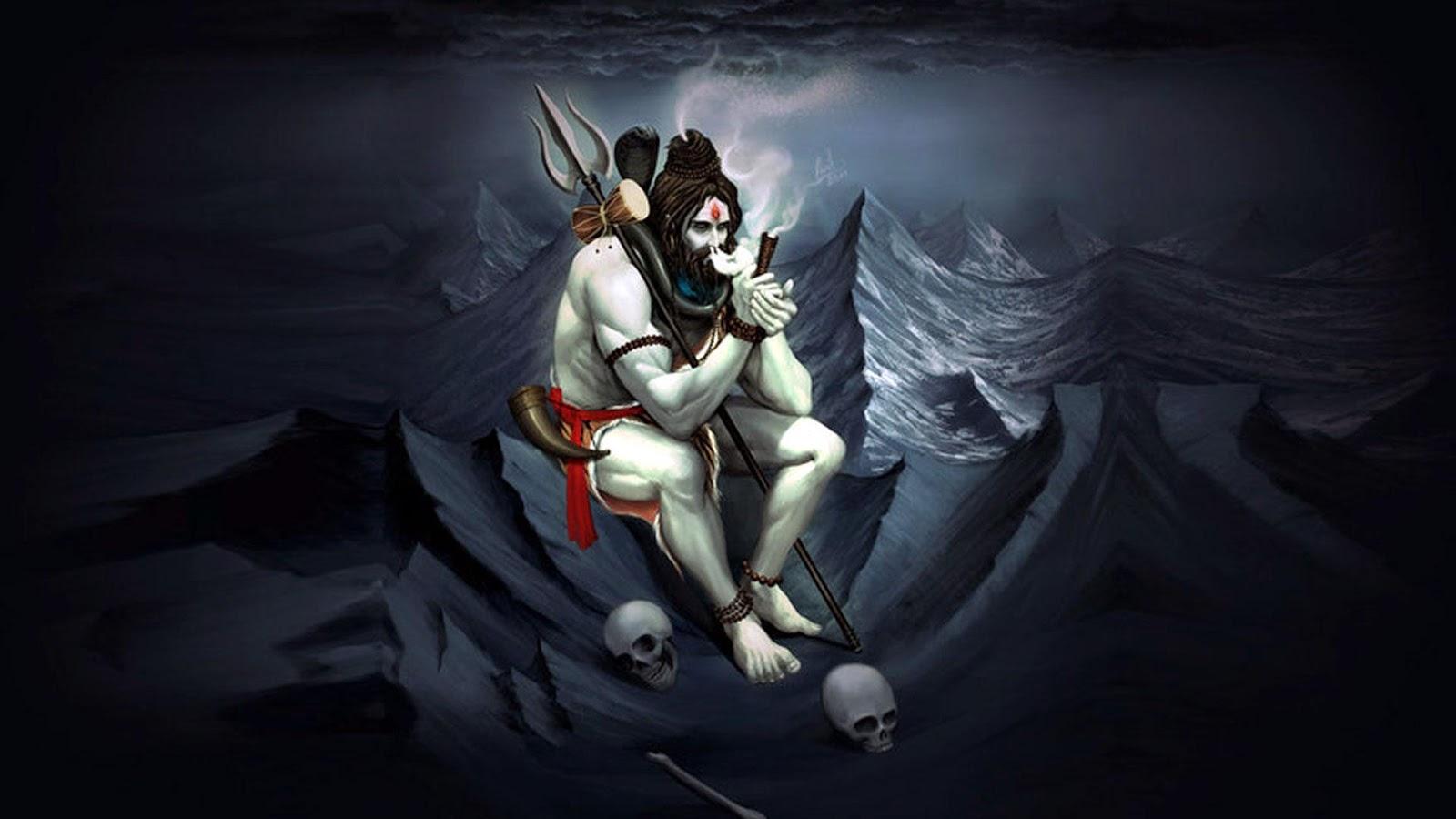 Mahakal Smoking Wallpaper