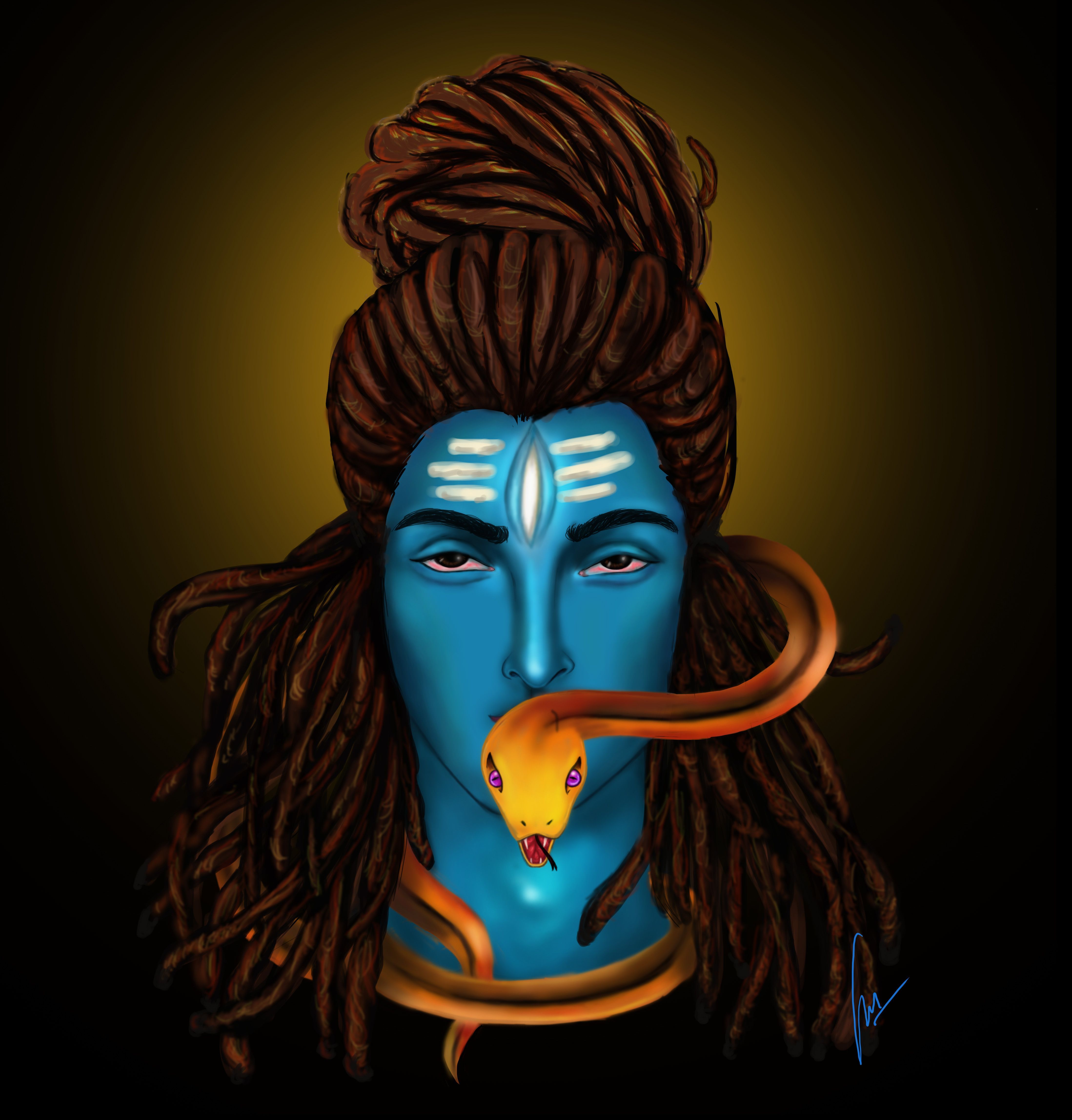 Lord Shiva In Rudra Avatar Animated Wallpaper, HD Lord Shiva In Rudra Avatar Animated Background on WallpaperBat